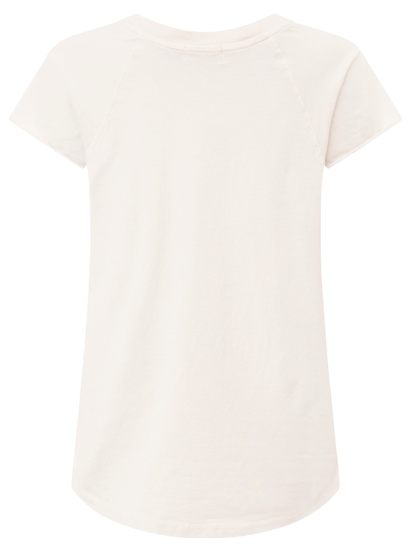 Zwillingsherz Kurzarmshirt »Oversizedshirt Stempeldruck "Positive Mind"«, mit V-Neck Ausschnitt und Stempeldruck, leicht oversized geschnitten