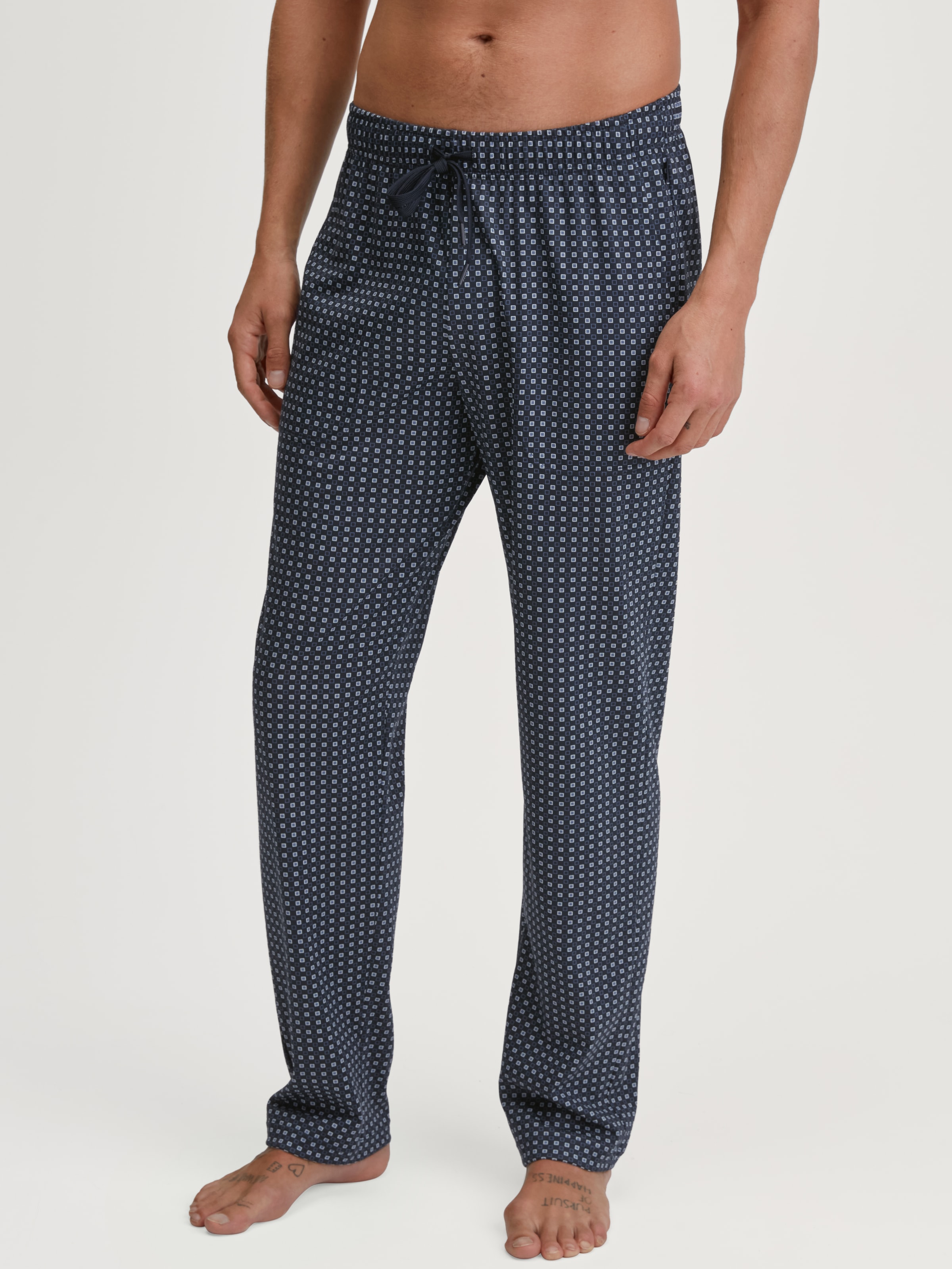 CALIDA Pyjamahose "Remix Basic Sleep", lockerer gerader Schnitt, Gummibund, günstig online kaufen