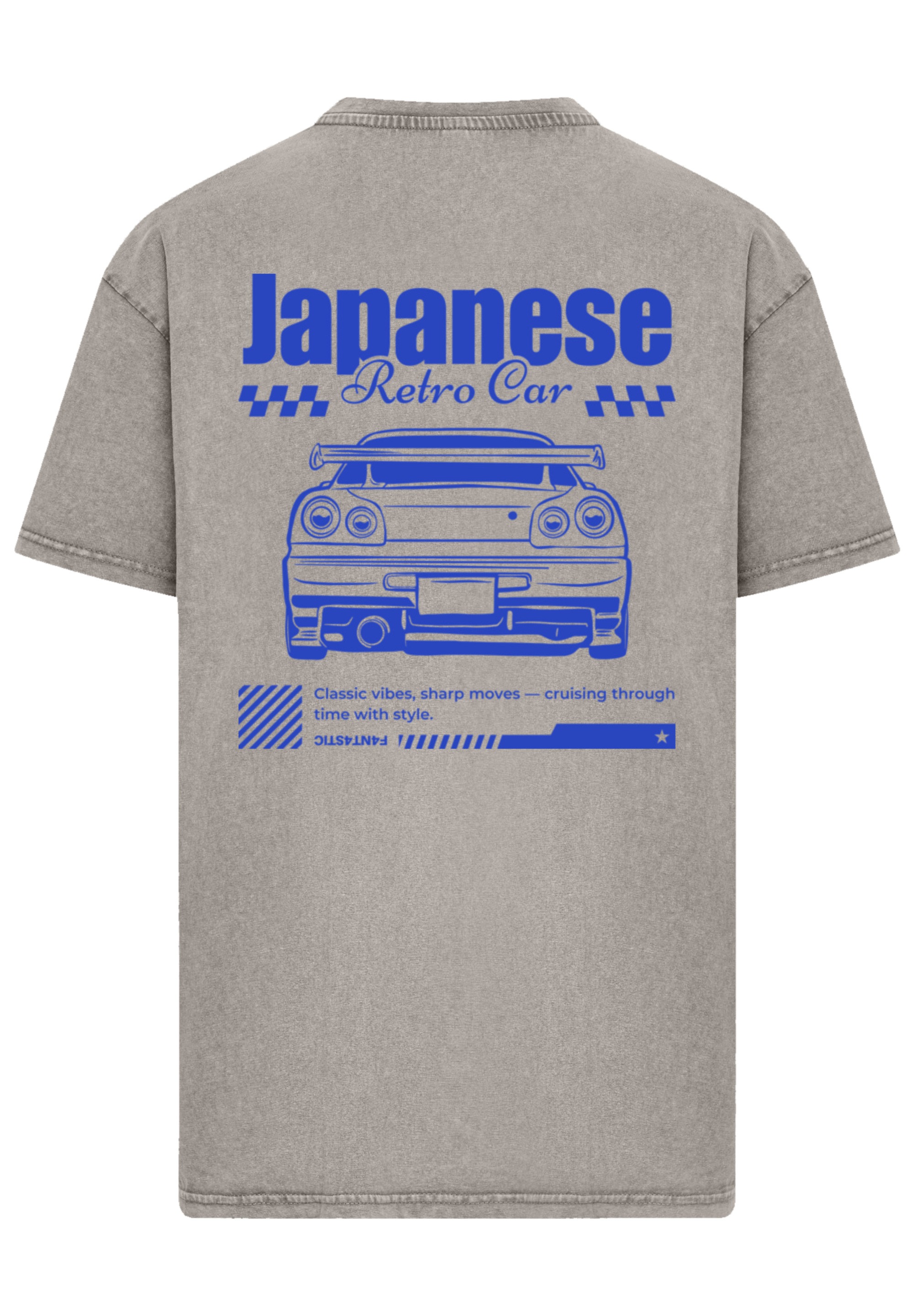 F4NT4STIC T-Shirt »Retro Car Oversize Japanese Streetstyle«, Japan Streetwear Styles