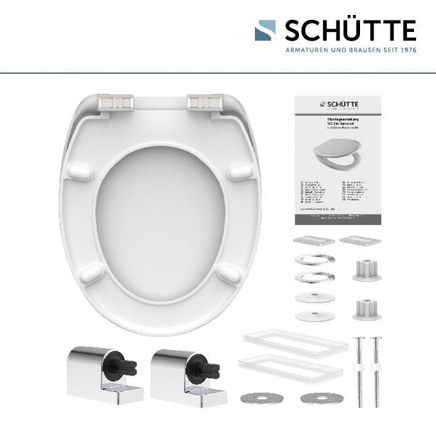 Schütte WC-Sitz »Sailing«, Duroplast, mit Absenkautomatik