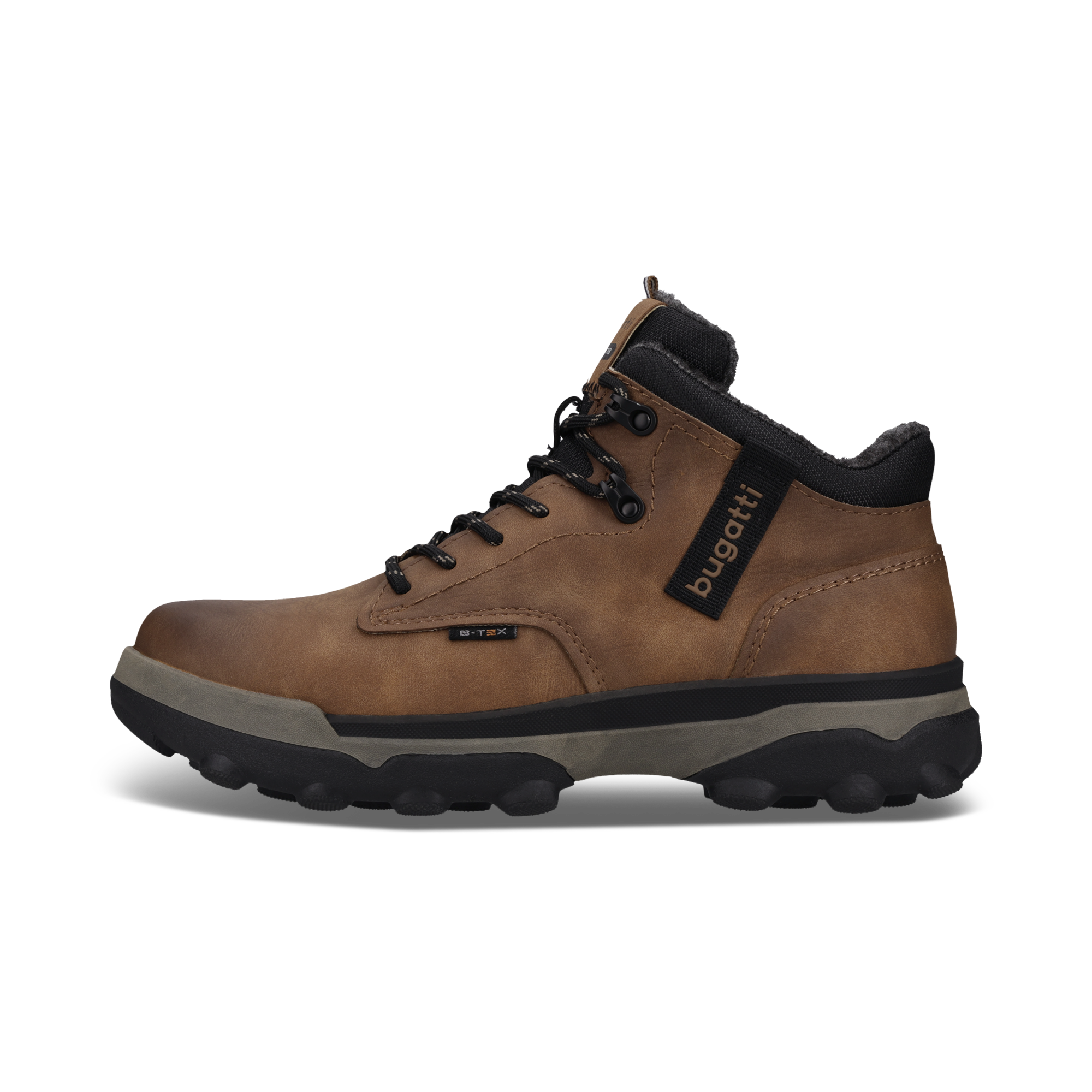 bugatti Stiefelette  Boots, Stiefelette mit Profilsohle
