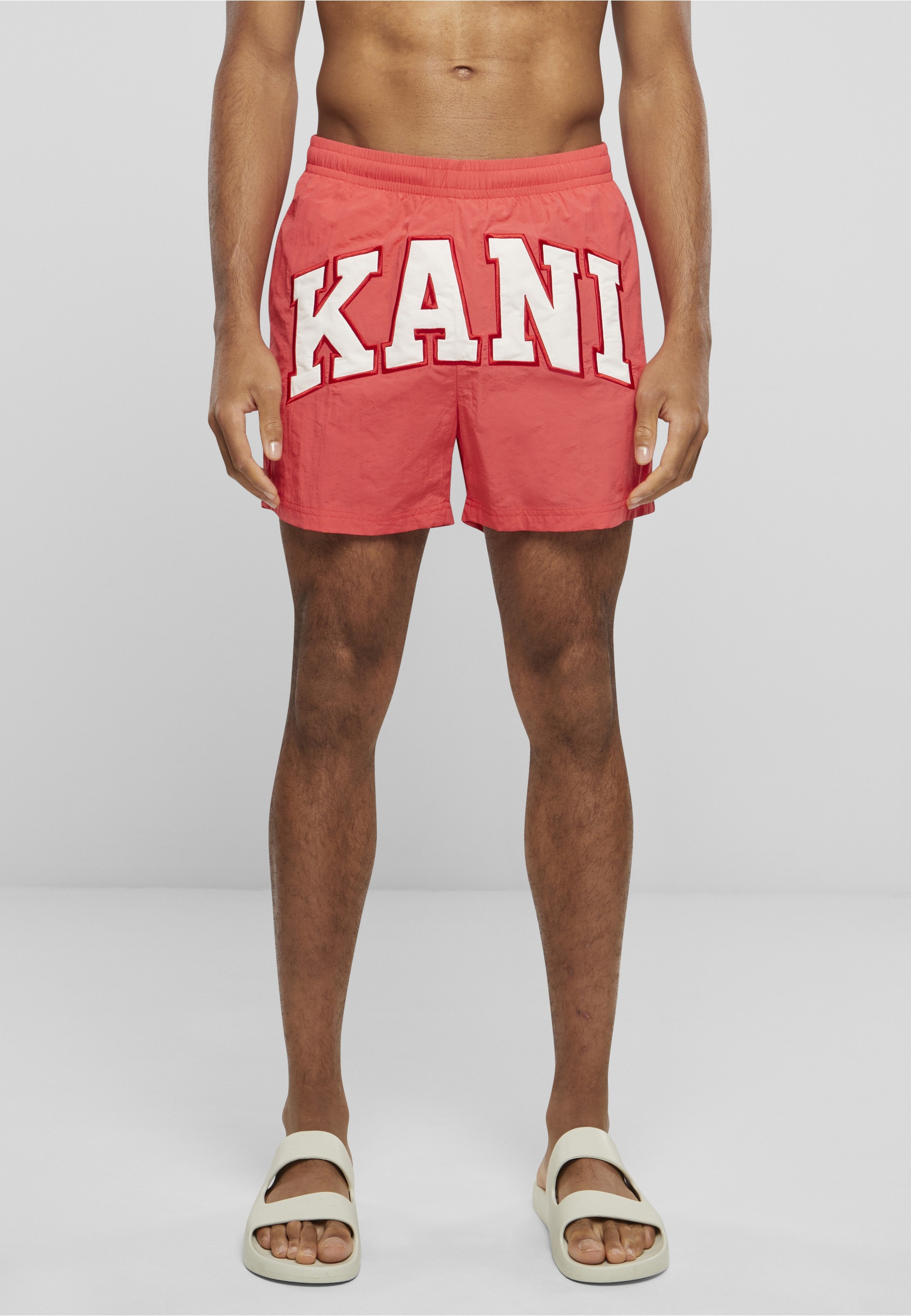 Karl Kani Badeshorts »Karl Kani Herren KM241-052-2 Karl Kani Serif Board Shorts«