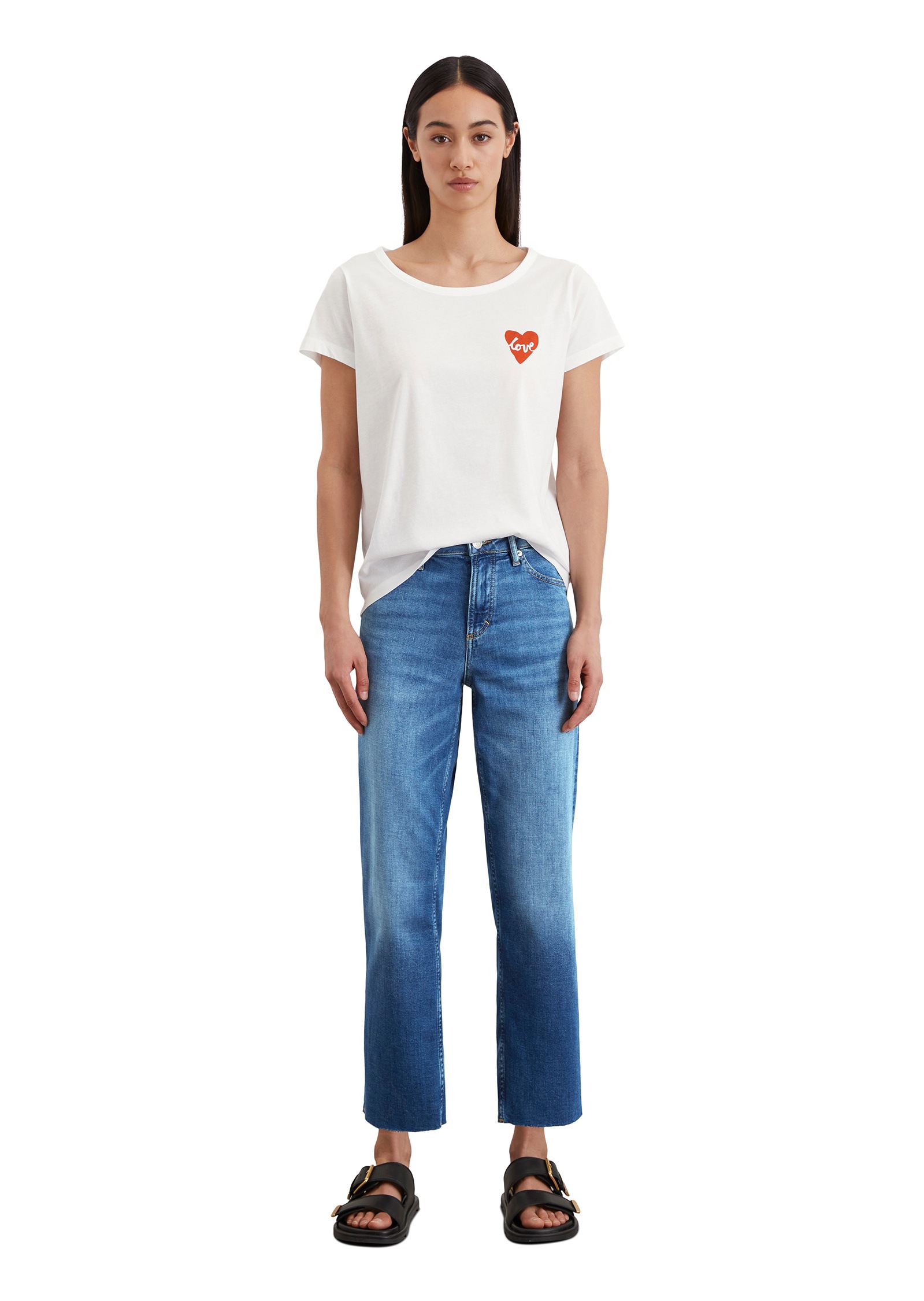 Marc O'Polo T-Shirt »aus leichtem Single Jersey«