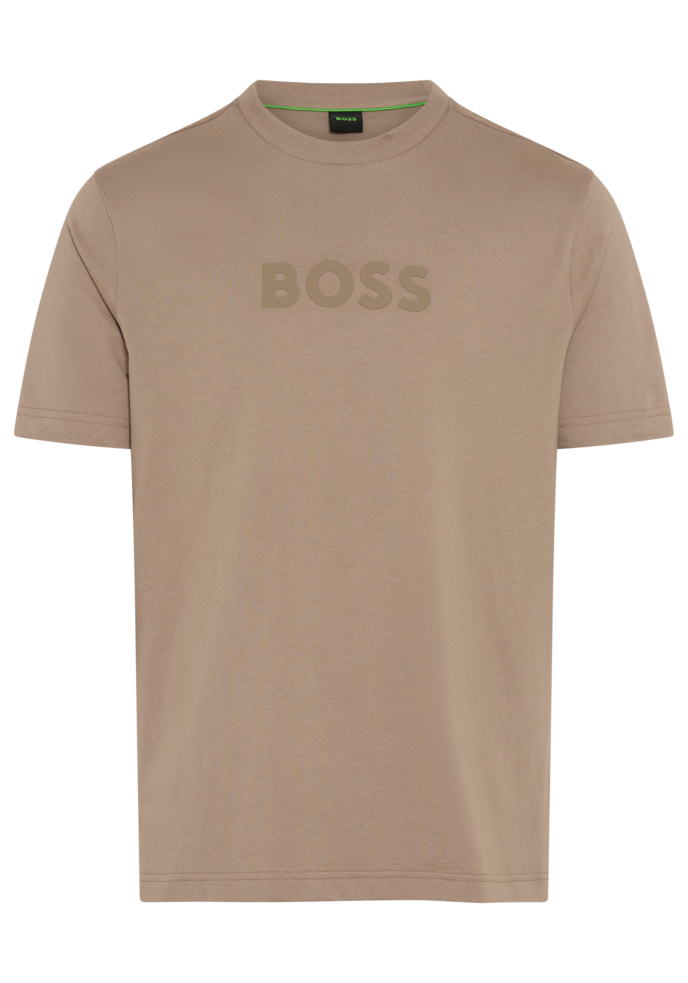 BOSS GREEN T-Shirt "TS Logo" reine Baumwolle, Regular Fit, Rundhalsausschnitt