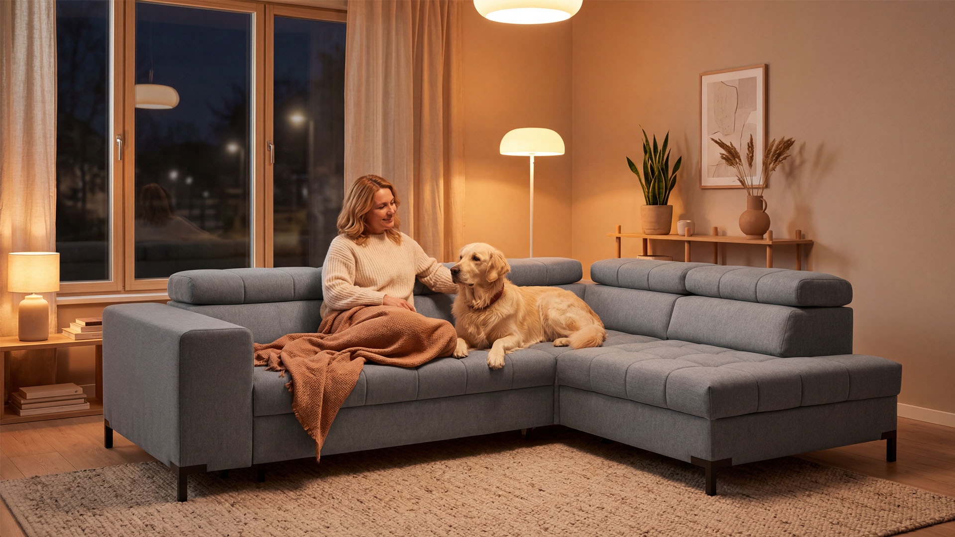 exxpo - sofa fashion Ecksofa "Bocco, hochwertige Verarbeitung, toller Sitzkomfort, bequem, L-Form" aus Luxus-Microfaser +Simply Clean - für besonders einfache Reinigung