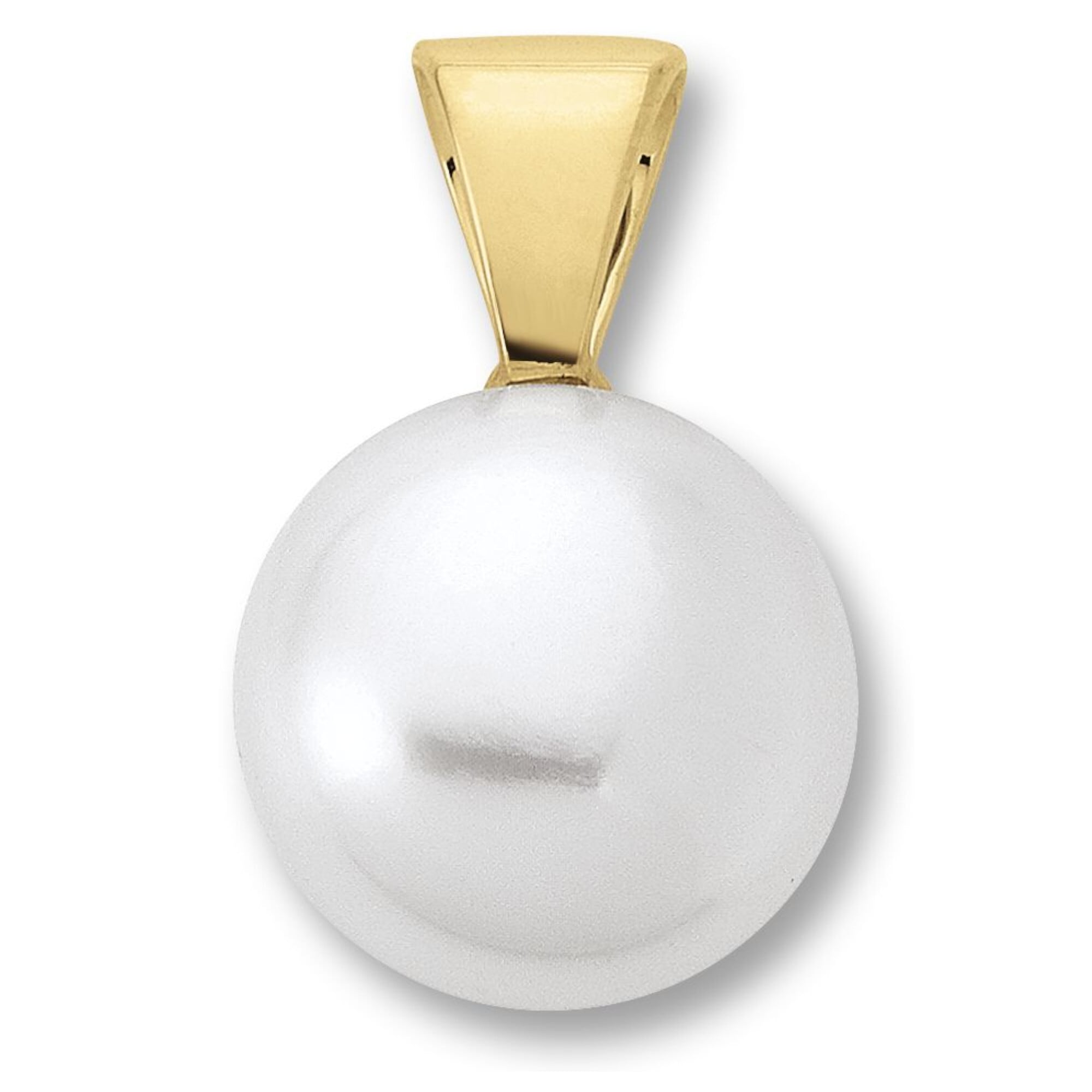 Kettenanhänger ONE ELEMENT "Anhänger aus 585 Gelbgold", gold, Schmuckanhänger, Damen, Gelbgold 585 Gold Perlen, Gelbgold 585, Gold, Perlen, Kettenanhänger, Ihr persönliches Symbol – liebevoll gearbeitet für jeden Tag
