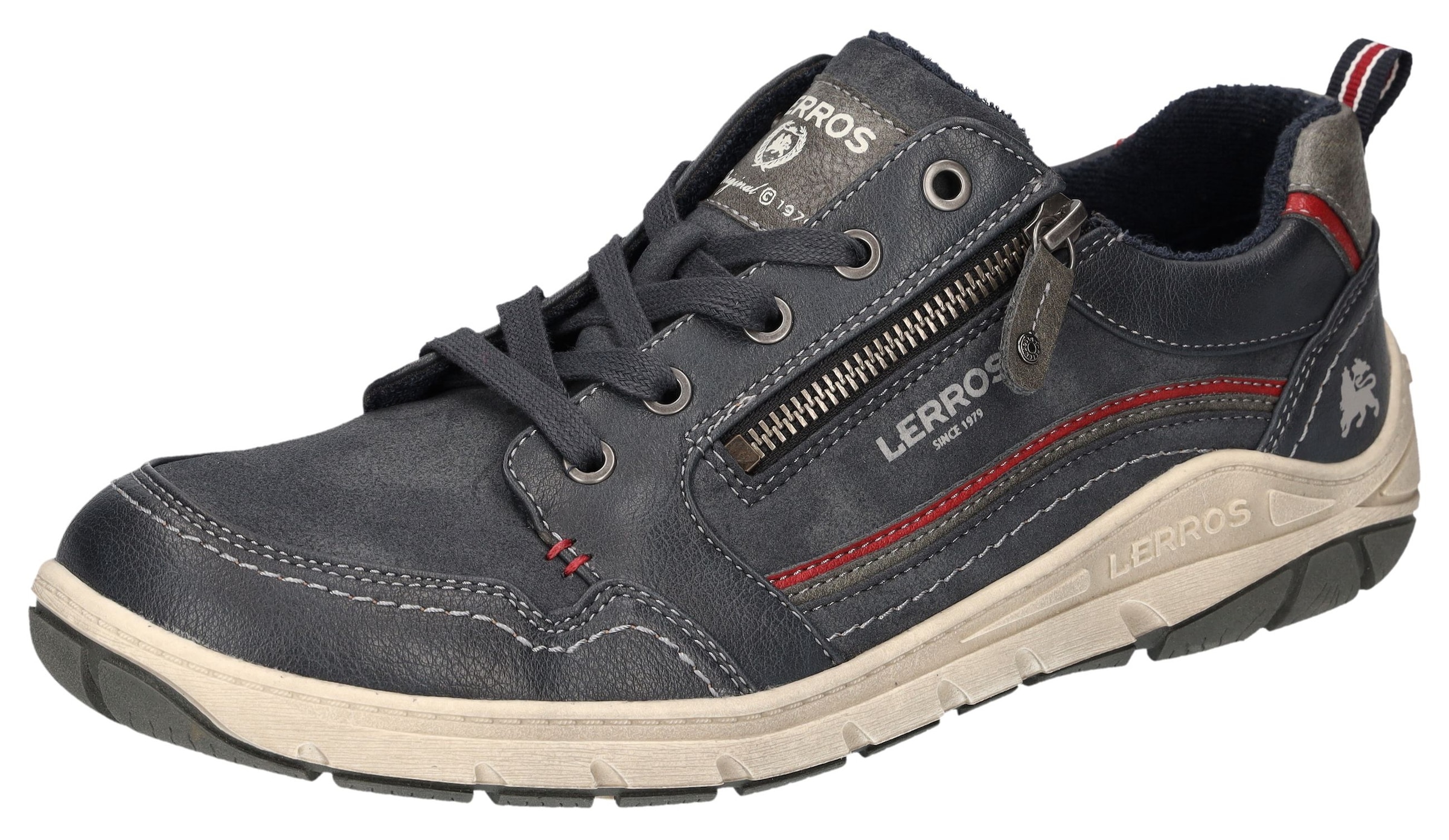LERROS Sneaker Schnürschuh, Freizeitschuh, Halbschuh mit Reißverschluss günstig online kaufen