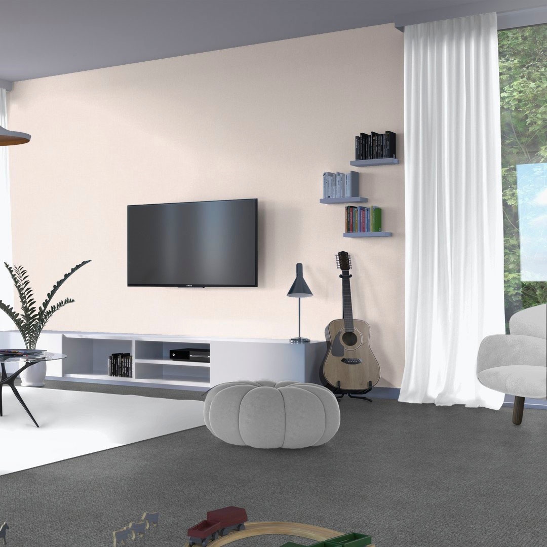 Vorwerk Teppichboden »Passion 1091 (Metro), Schlinge - Uni Farben, Made in Germany«, rechteckig, 6,3 mm Höhe, Wohnzimmer, Schlafzimmer, Kinderzimmer, Breite 400/500 cm