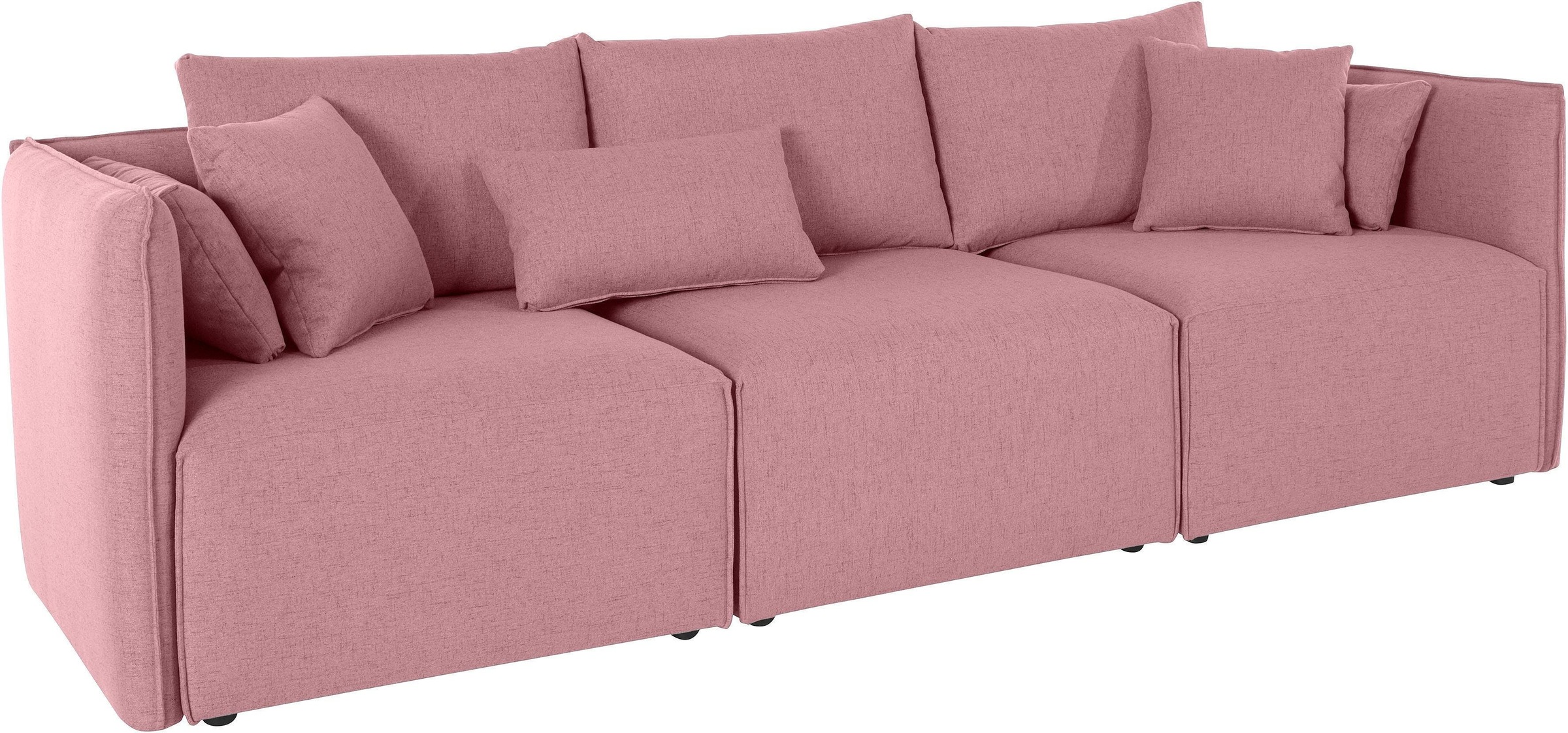 OTTO home 3-Sitzer "Nöre" 3 Teile, in vielen Bezugsqualitäten und Farben s. günstig online kaufen