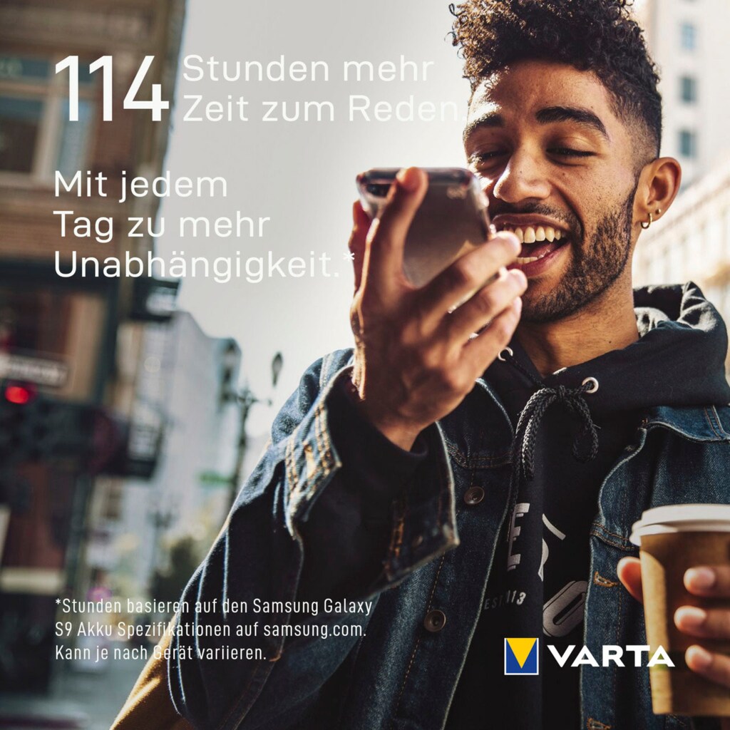 VARTA Powerbank »Power Bank Energy 20000 + Ladekabel 20000mAh Powerbank mit USB Type C«, 20000 mAh, 3,7 V