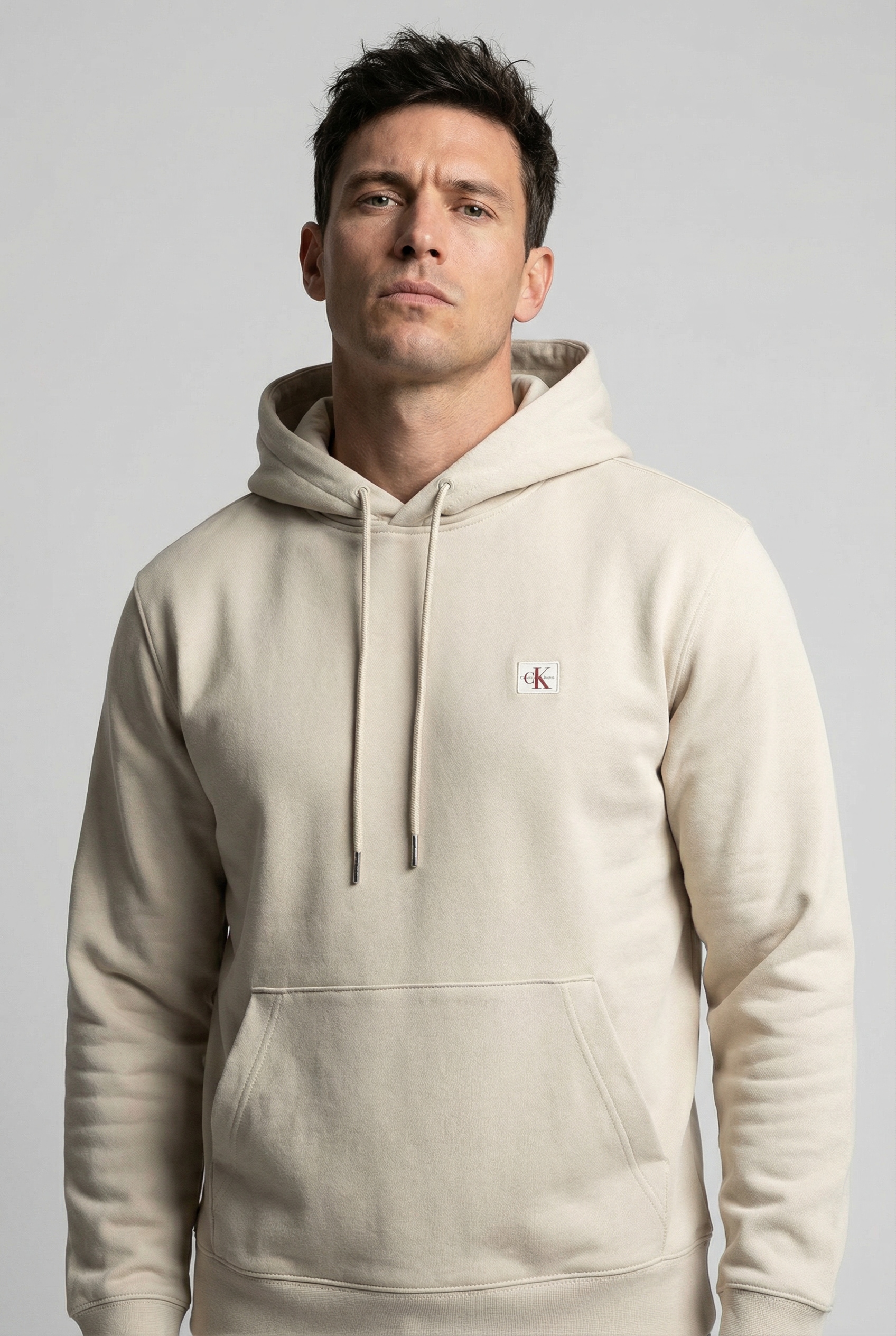 Calvin Klein Jeans Kapuzensweatshirt "400GSM TERRY BADGE HOODIE", Mit Rundh günstig online kaufen