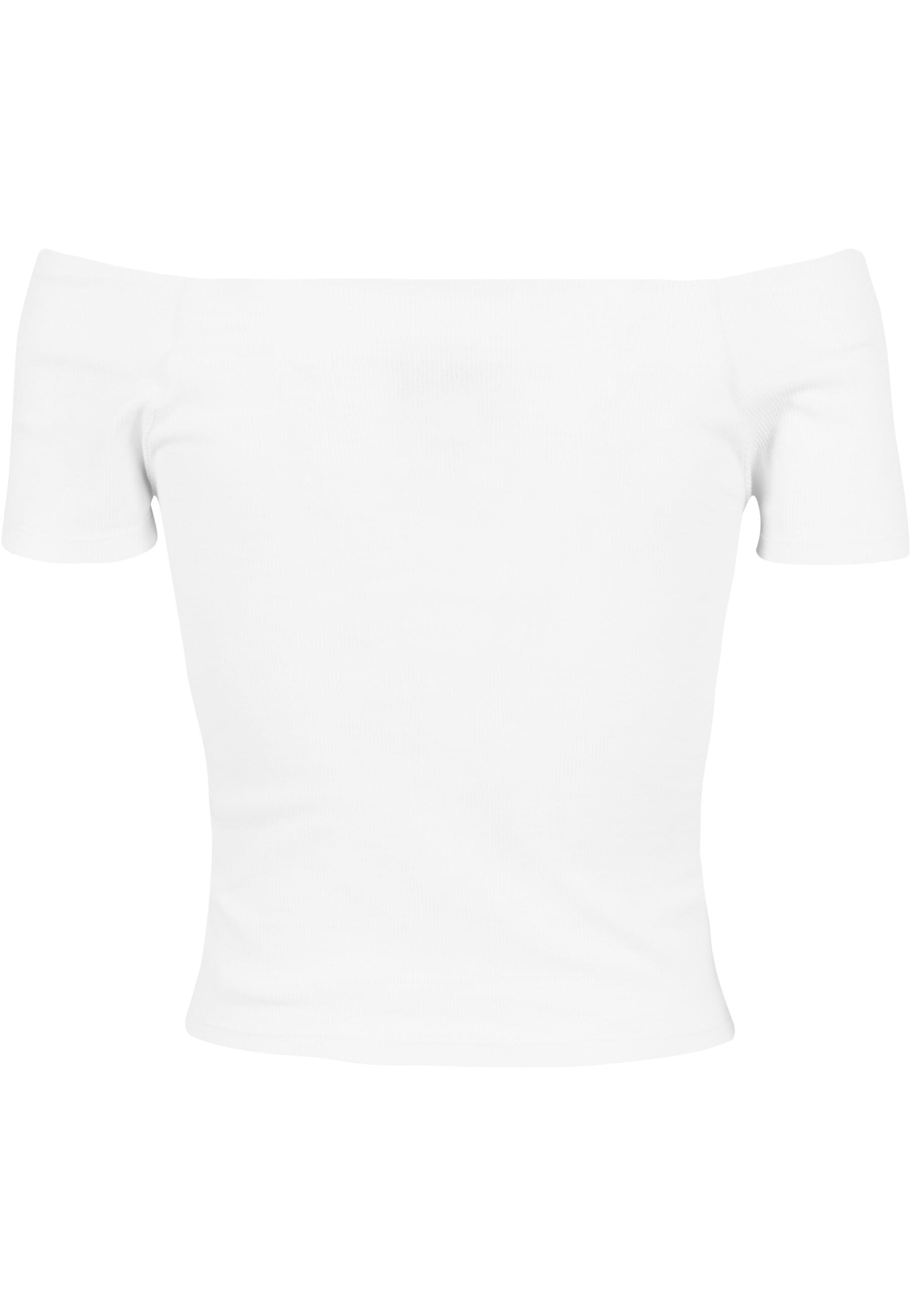 URBAN CLASSICS T-Shirt "Urban Classics Damen Ladies Off Shoulder Rib Tee" 1 günstig online kaufen