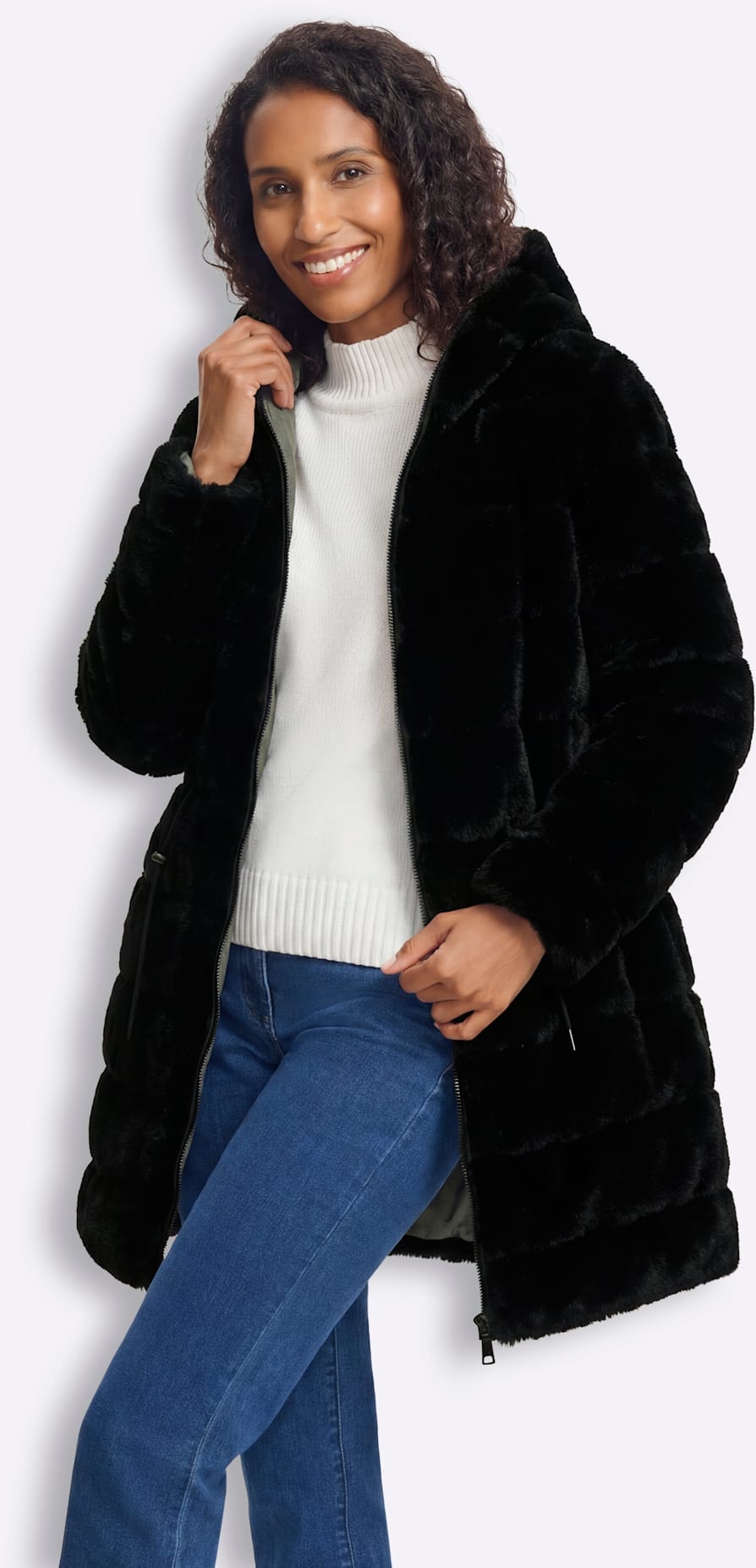 heine Wendejacke mit Kapuze