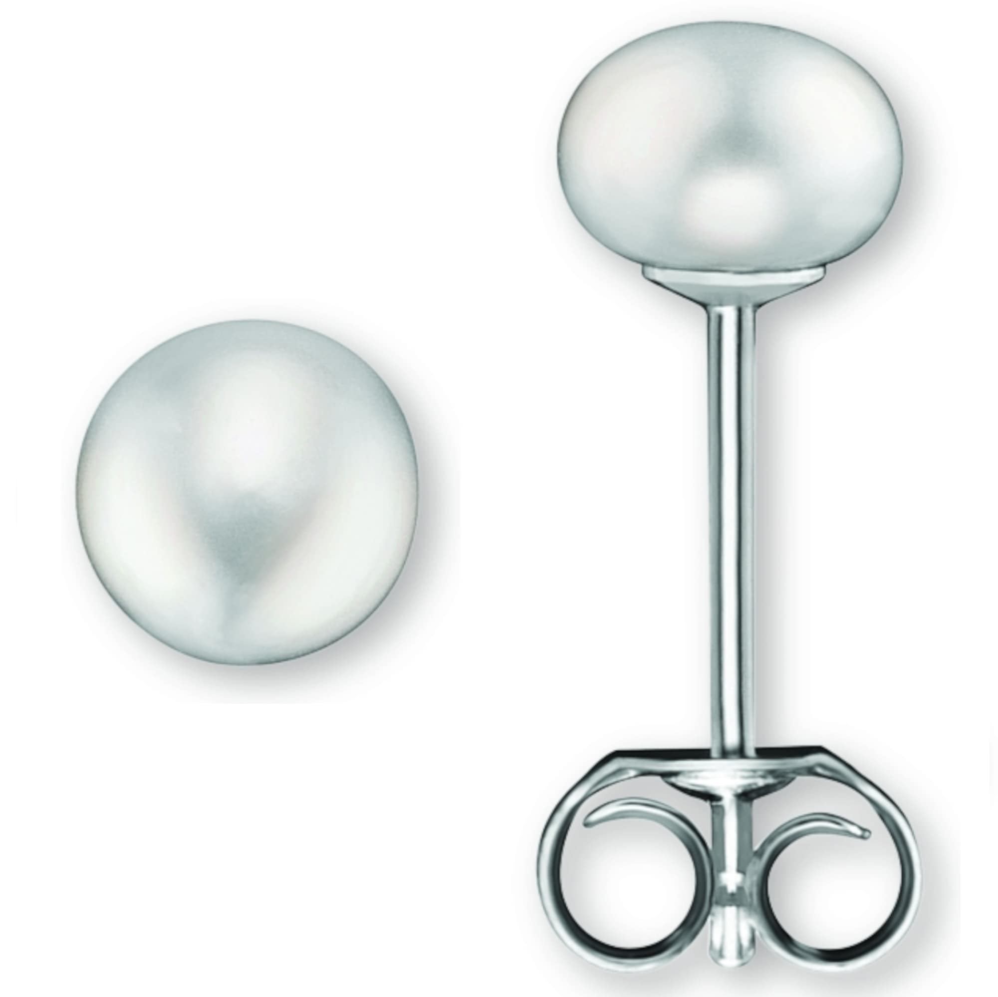 One Element Pearl Sterling Silver Women's Earrings Silver