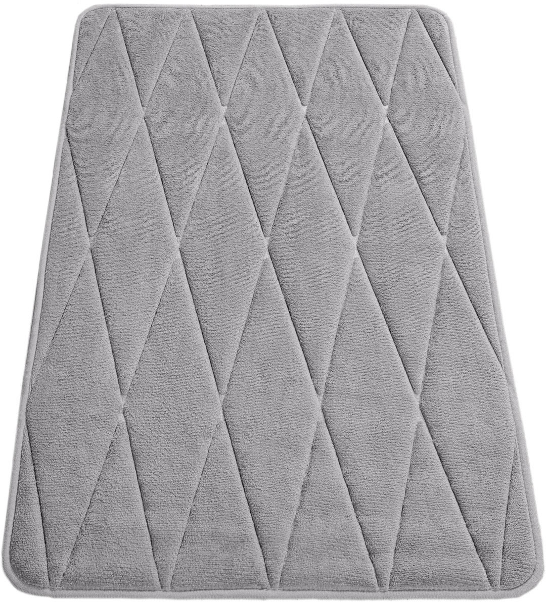 Paco Home Badematte "Corby 254, Memory-Schaum Effekt" Höhe 13 mm rutschhemm günstig online kaufen