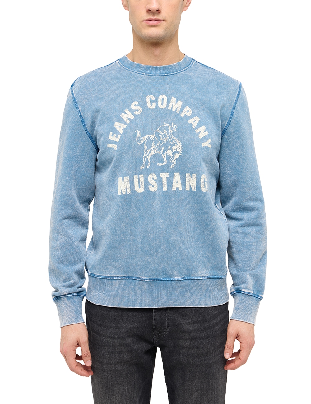 MUSTANG Sweatshirt "Herren Style Clio"