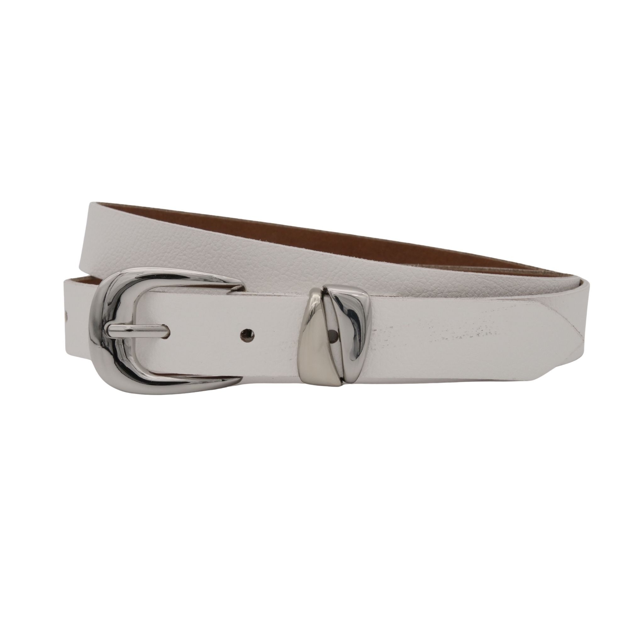 AnnaMatoni Ledergürtel "AnnaMatoni AnnaMatoni Damen Ledergürtel 2,5 cm breit mit"