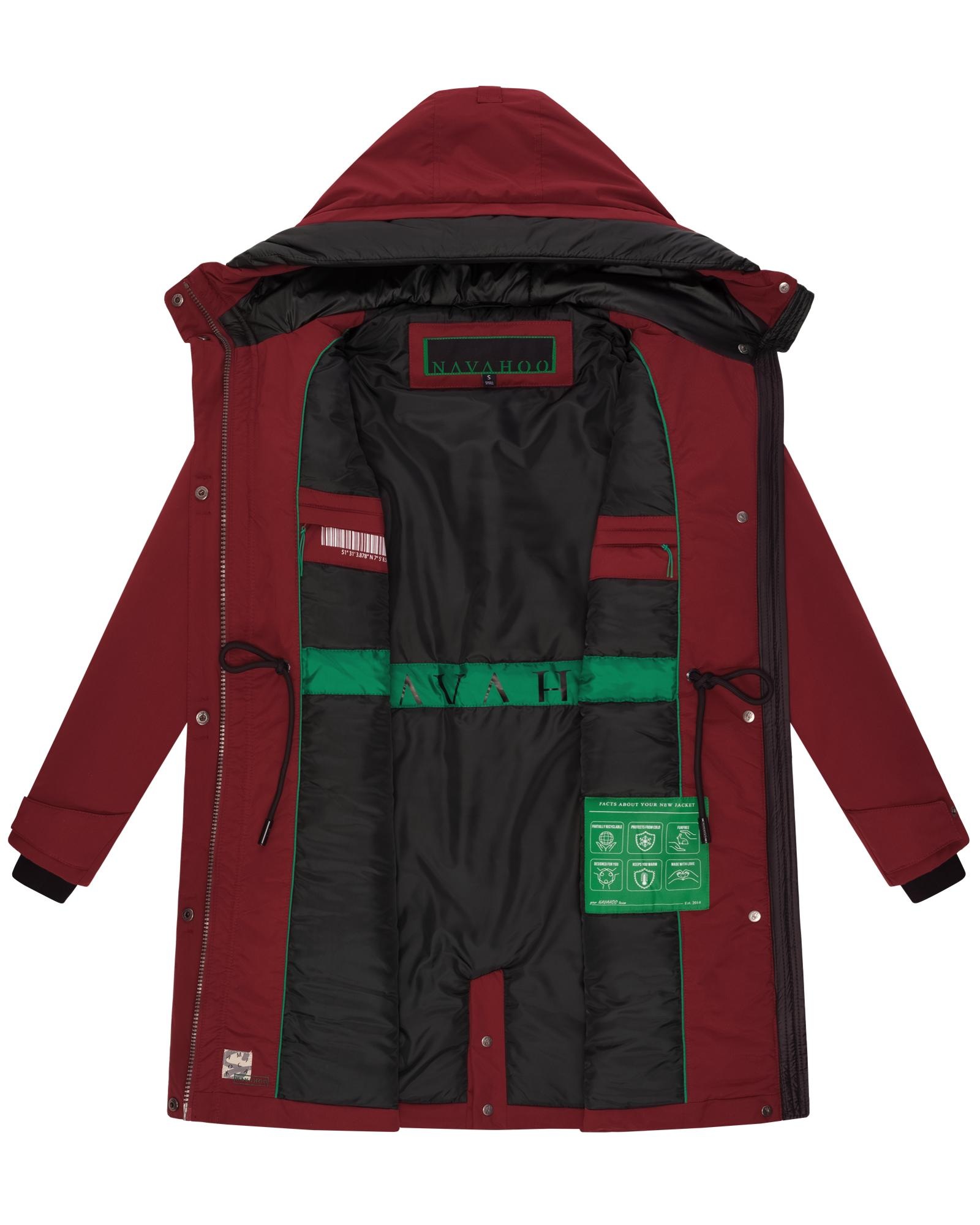 Navahoo Winterjacke »Eissturm 14«, mit Kapuze, Wasserabweisende Jacke mit Kapuze