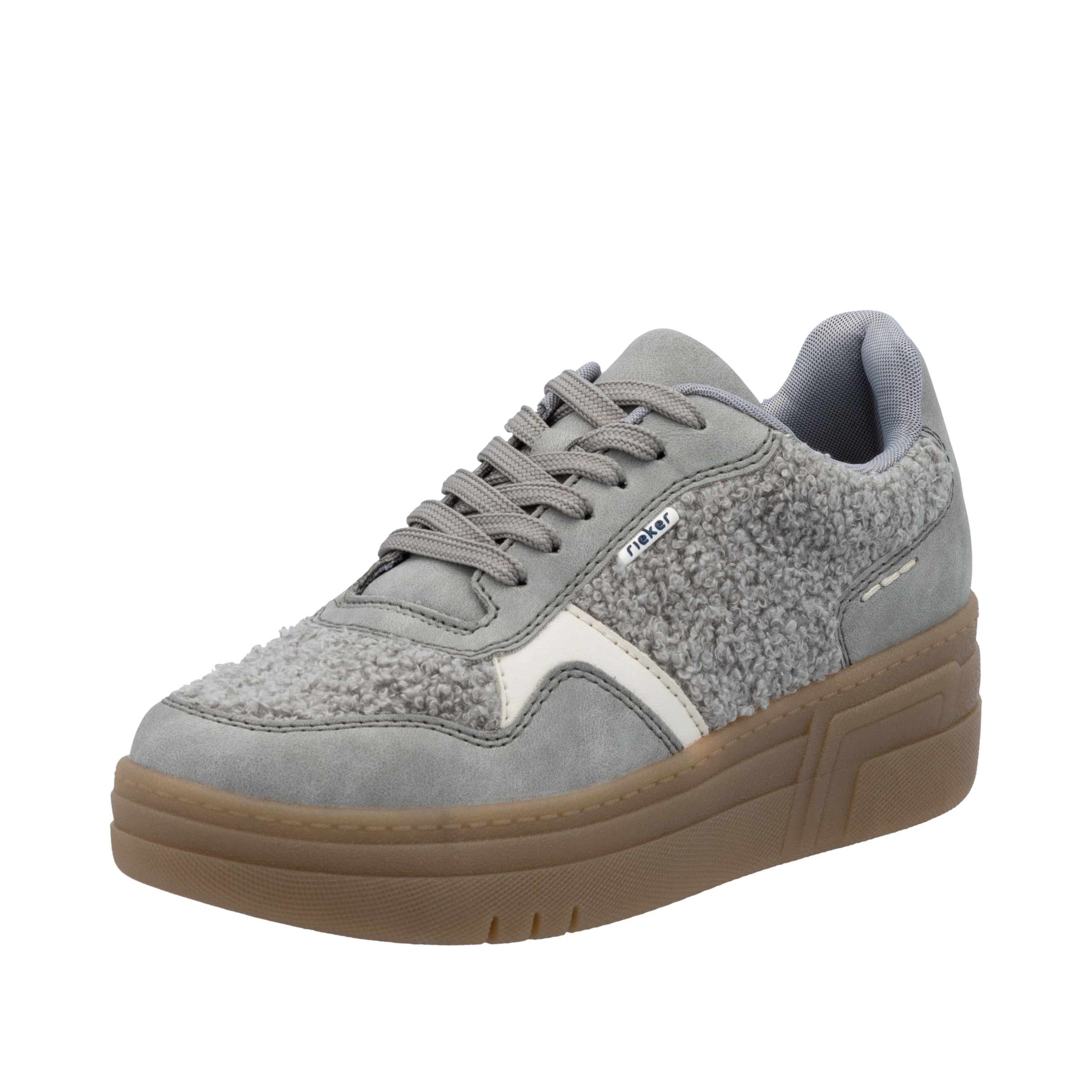Rieker Plateausneaker Basket-Sneaker, Schnürschuh, Halbschuh mit weichem Sc günstig online kaufen