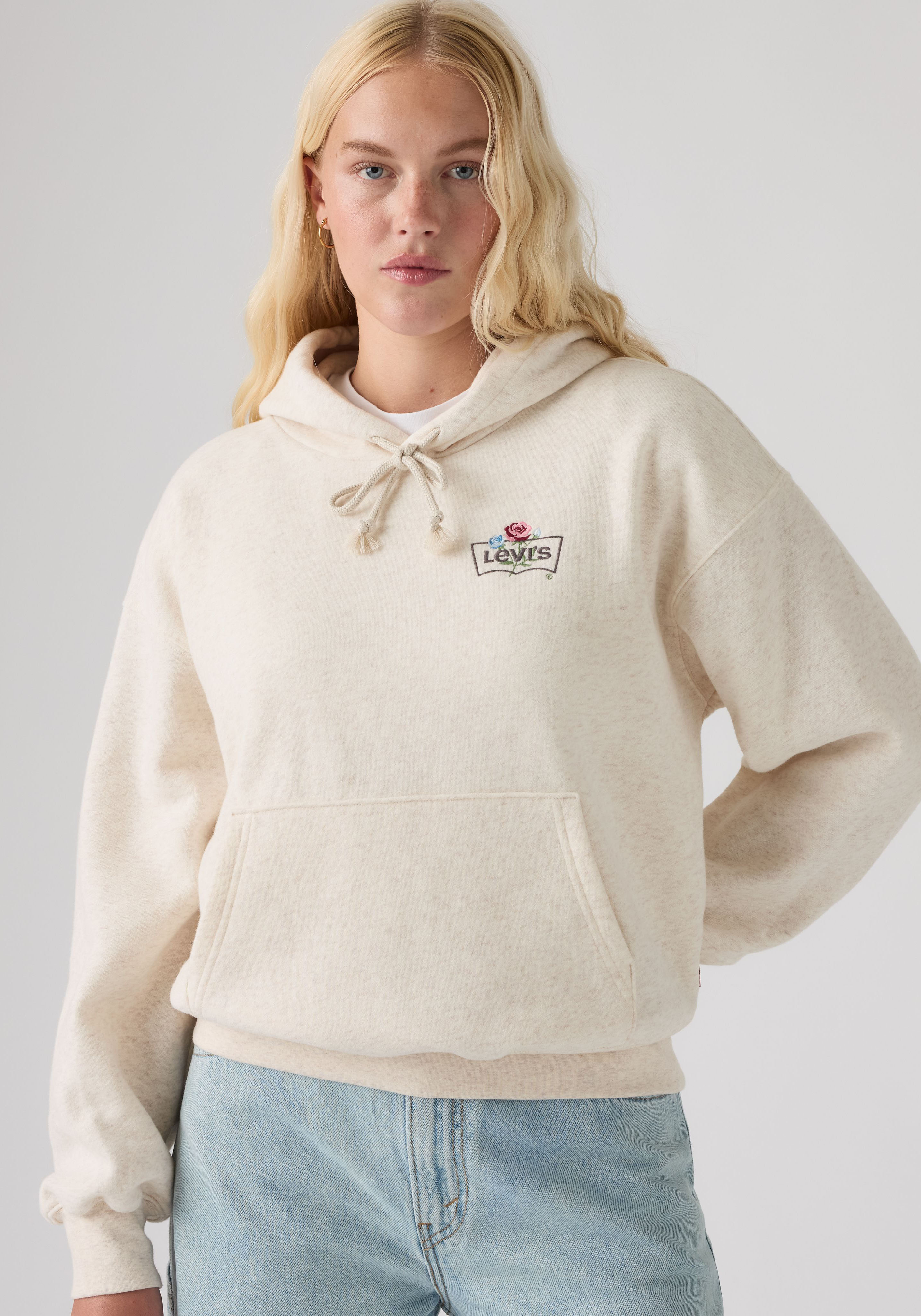 Levis Hoodie "GR EVERYDAY HOODIE 2.0", Taillenbedeckt, schmal geschnitten