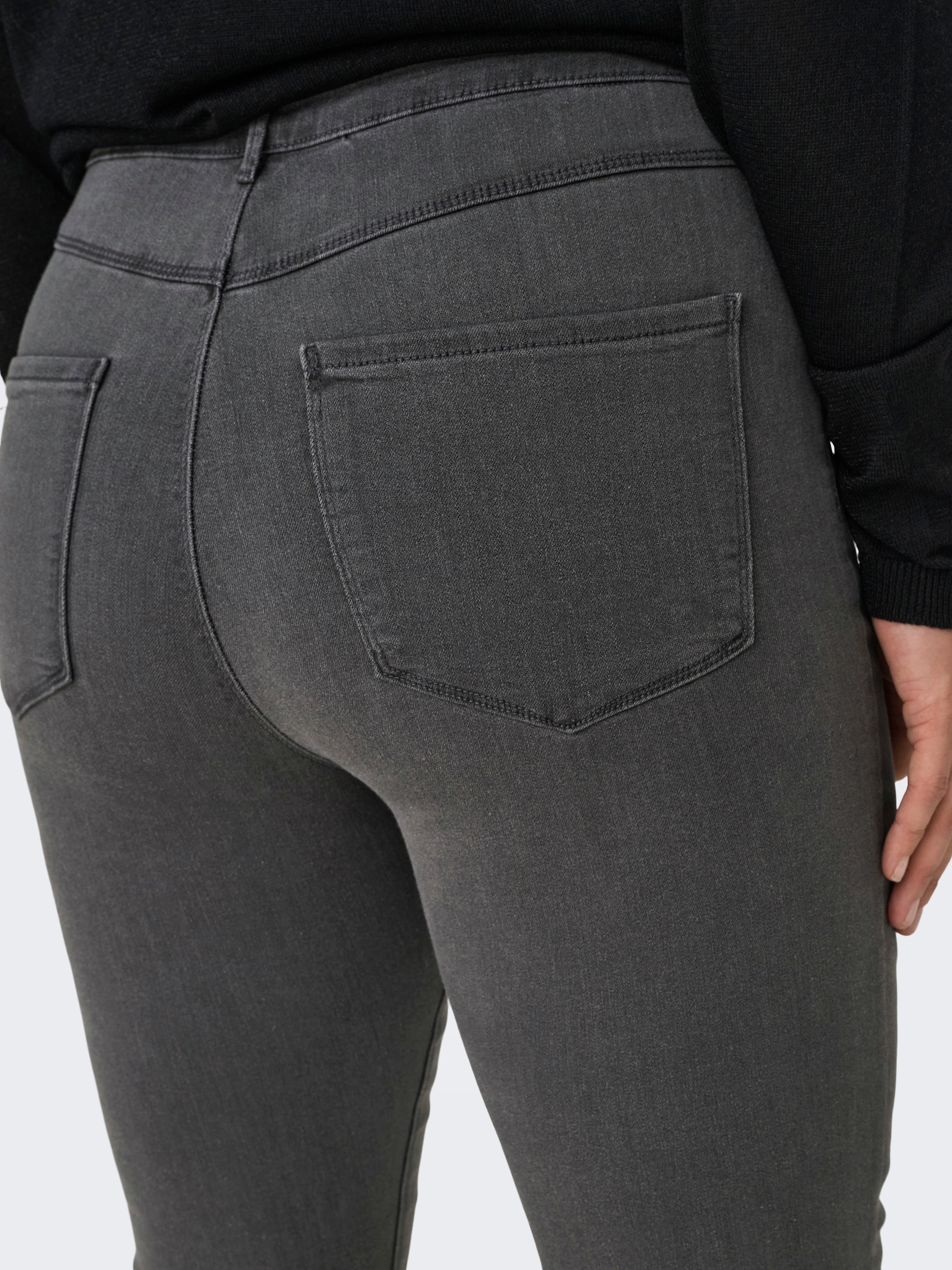 ONLY CARMAKOMA Skinny-fit-Jeans »CARTHUNDER LIFEHW SKINNY P U DNM MG NOOS«