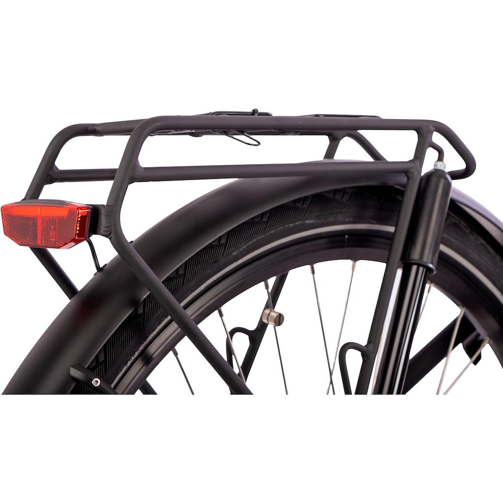 SAXONETTE E-Bike »Premium Sport (Trapez)«, 10 Gang, Mittelmotor 250 W