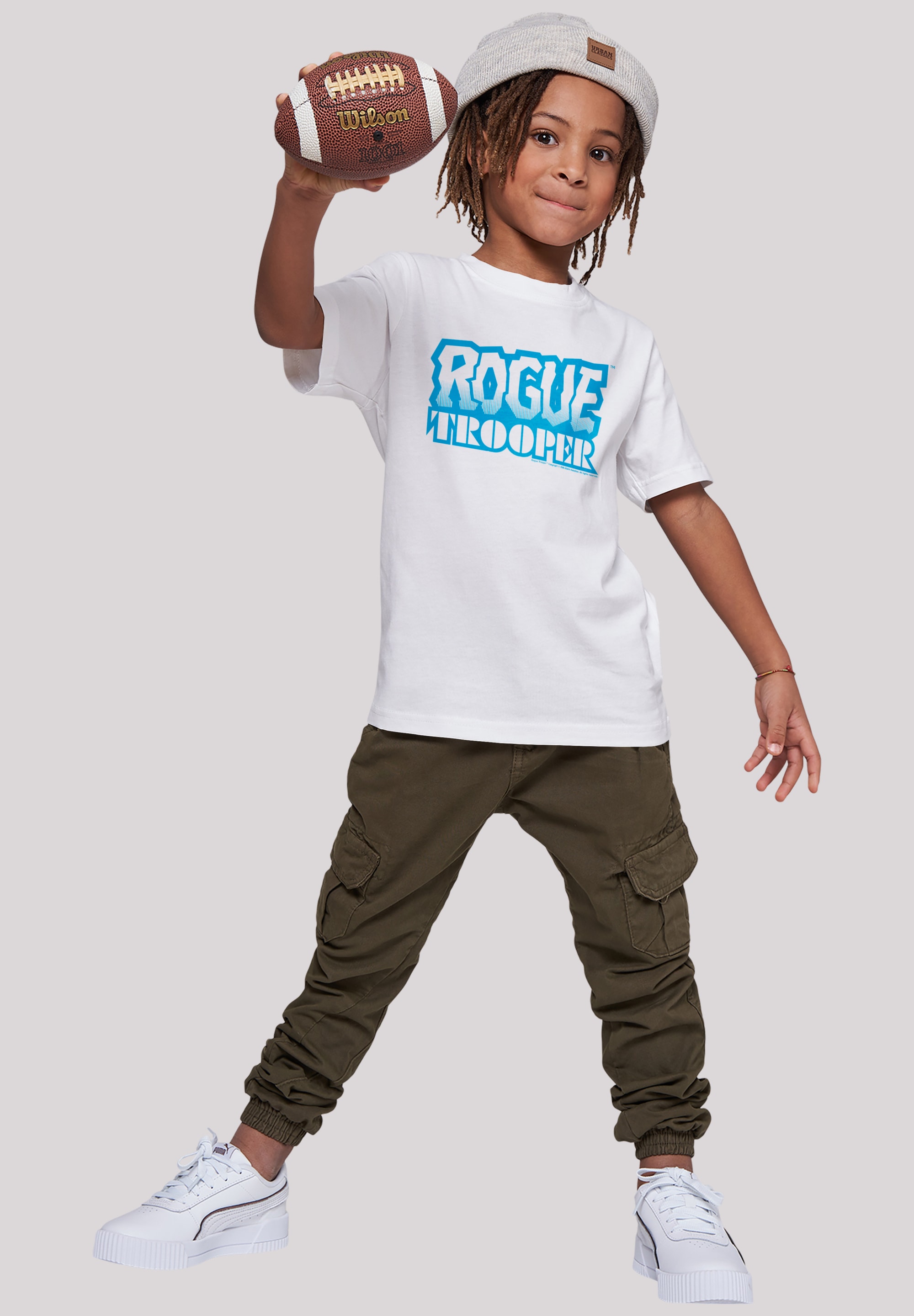 F4NT4STIC T-Shirt »Rogue Trooper Comic Book Blue Logo«, Premium Qualität