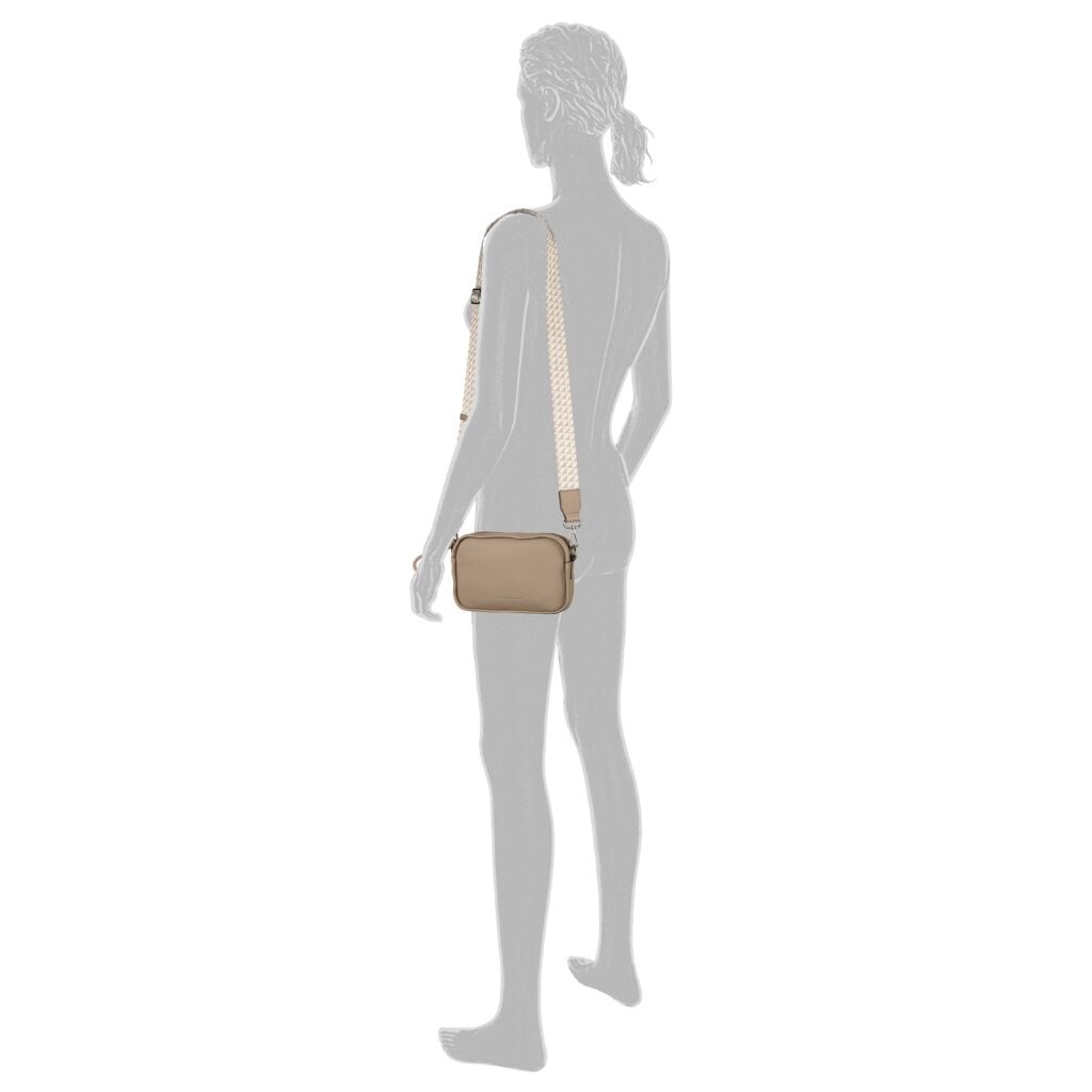 TOM TAILOR Handtasche »Tatiana« fein gewebter dreifarbiger Gurtband mit harmonischem „T“´Logodruck