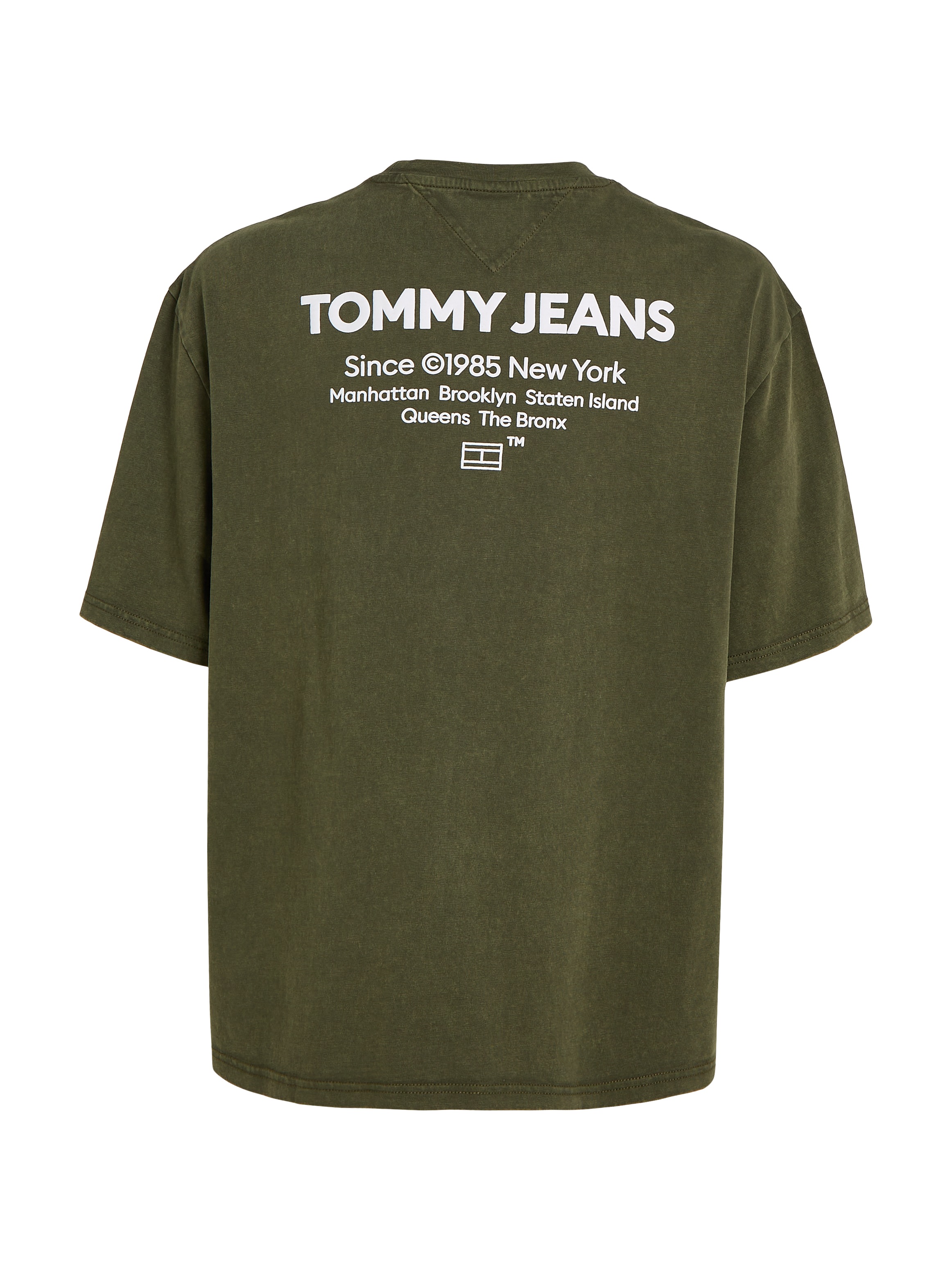 Tommy Jeans T-Shirt »TJM REG WASHED ESSENTIAL TJ TEE«, mit Rückenprint