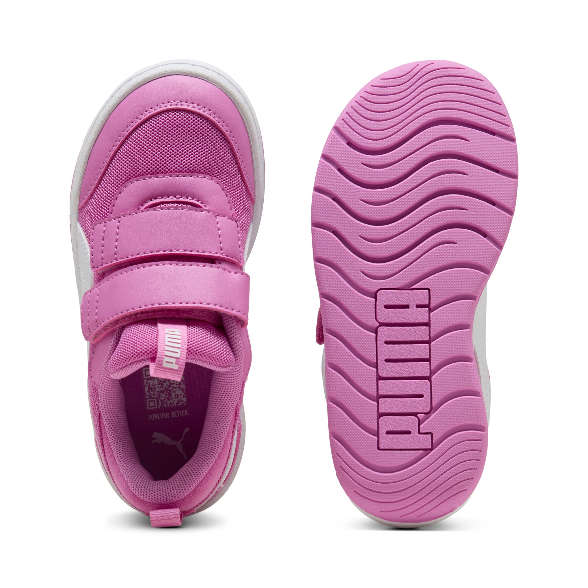 PUMA Sneaker »MULTIFLEX 2 MESH V PS«  mit Klettverschluss, mit profilierter Gummilaufsohle, aus Textil