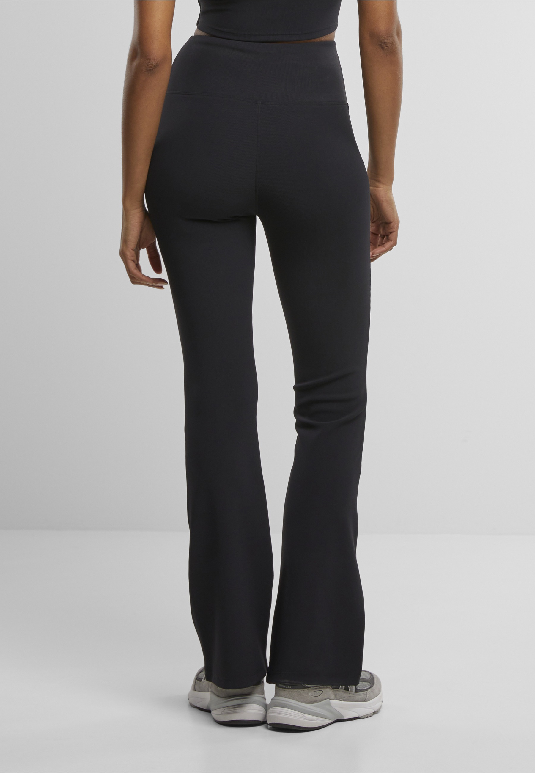 URBAN CLASSICS Leggings »Urban Classics Ladies Flared Leggings Rib«