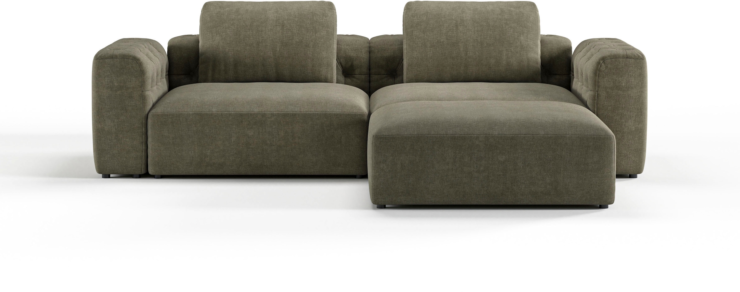 RAUM.ID Ecksofa »Cushid L-Form«, Modulset, bestehend aus 3 Teilen