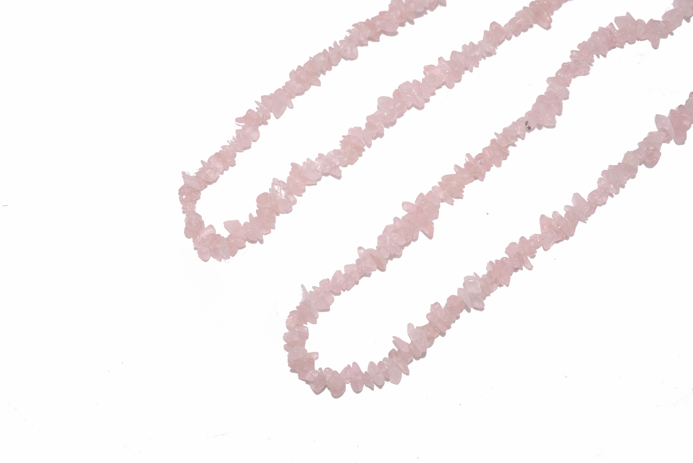 Firetti Lange Kette »Schmuck Geschenk Halsschmuck Halskette Edelstein« Made in Germany - mit Rosenquarz