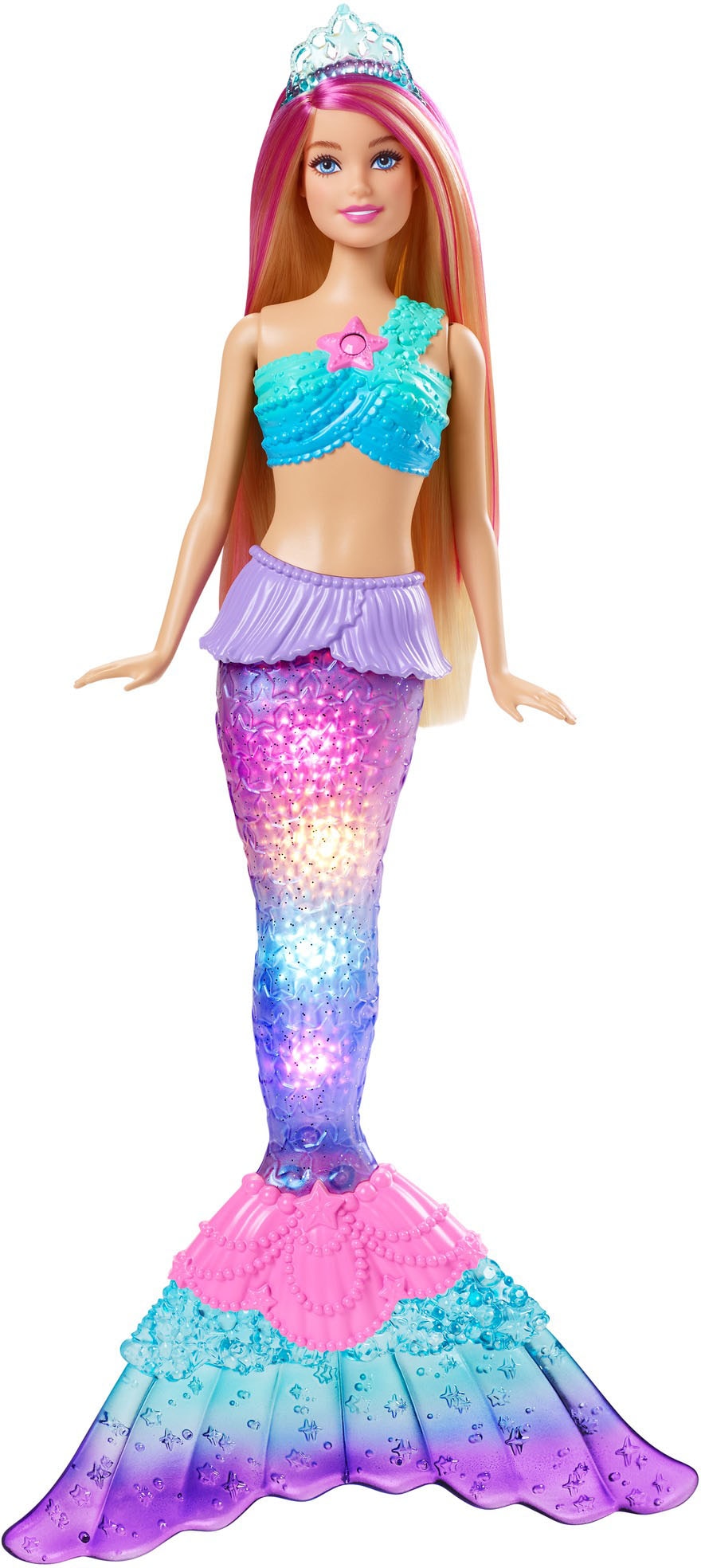 Barbie Meerjungfrauenpuppe »Zauberlicht Meerj...