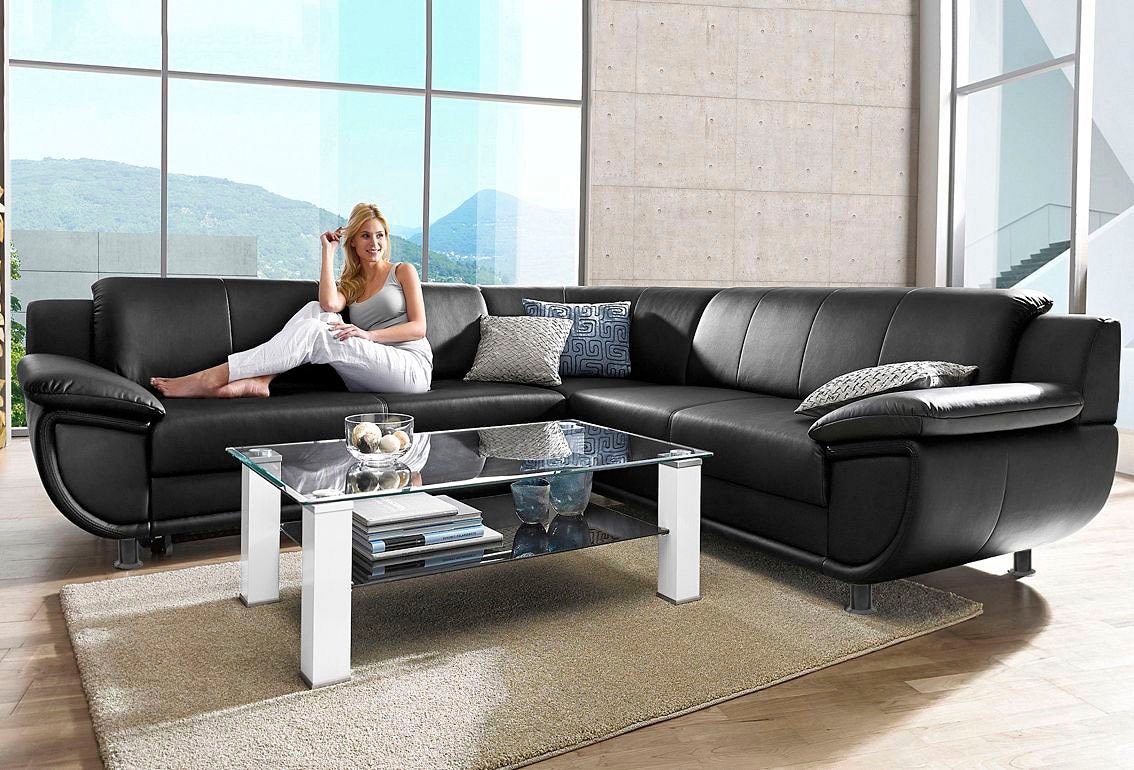 TRENDMANUFAKTUR  Ecksofa »Rondo patogi su Schlaffunktio...