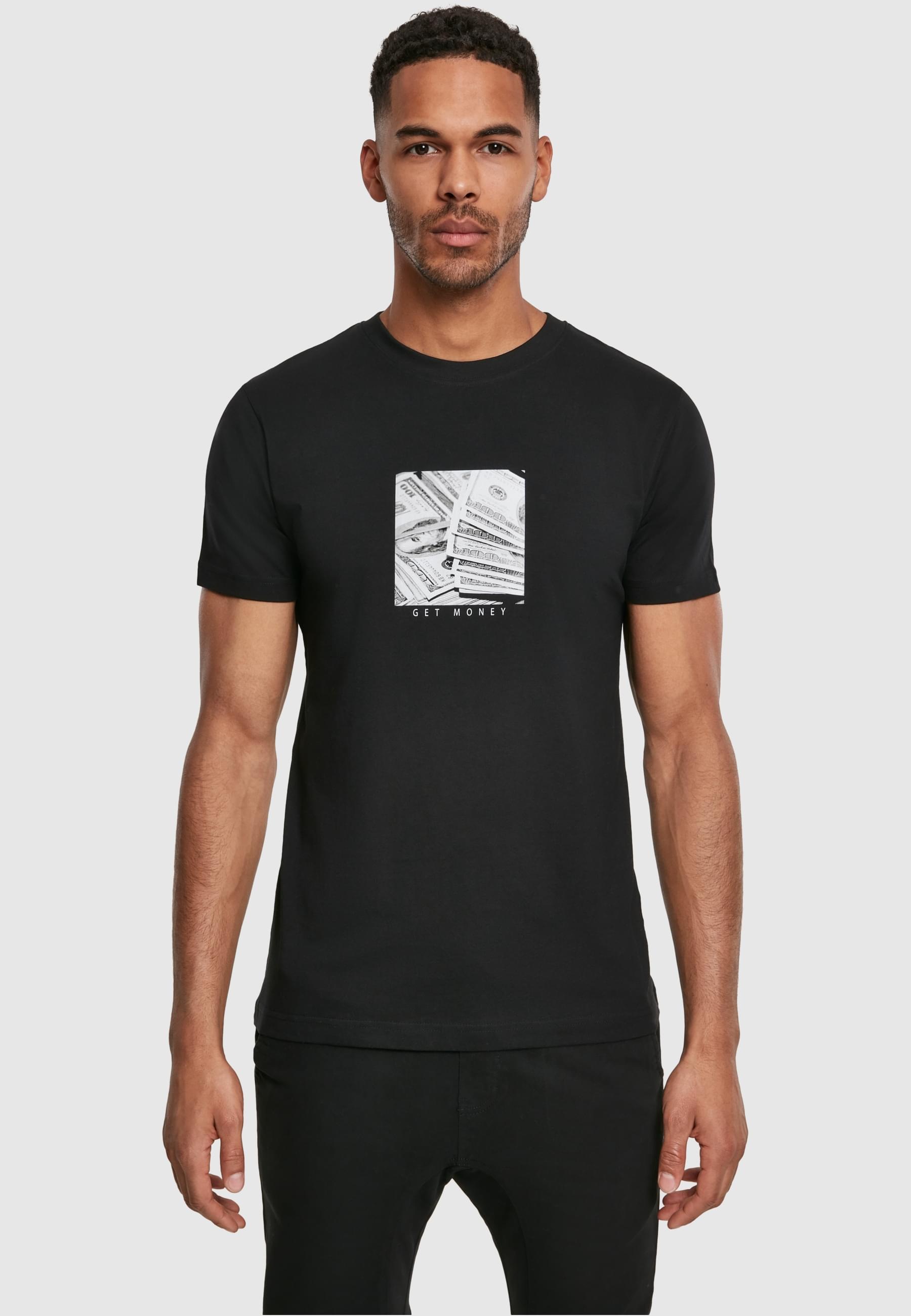 MisterTee T-Shirt »MisterTee Herren Get Money Tee«, (1 tlg.)