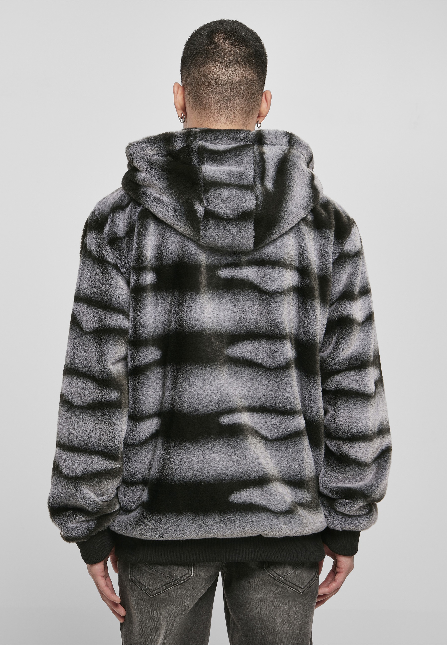 Fubu Funktionsmantel »Fubu Herren FM224-041-1 Corporate Fur Jacket«