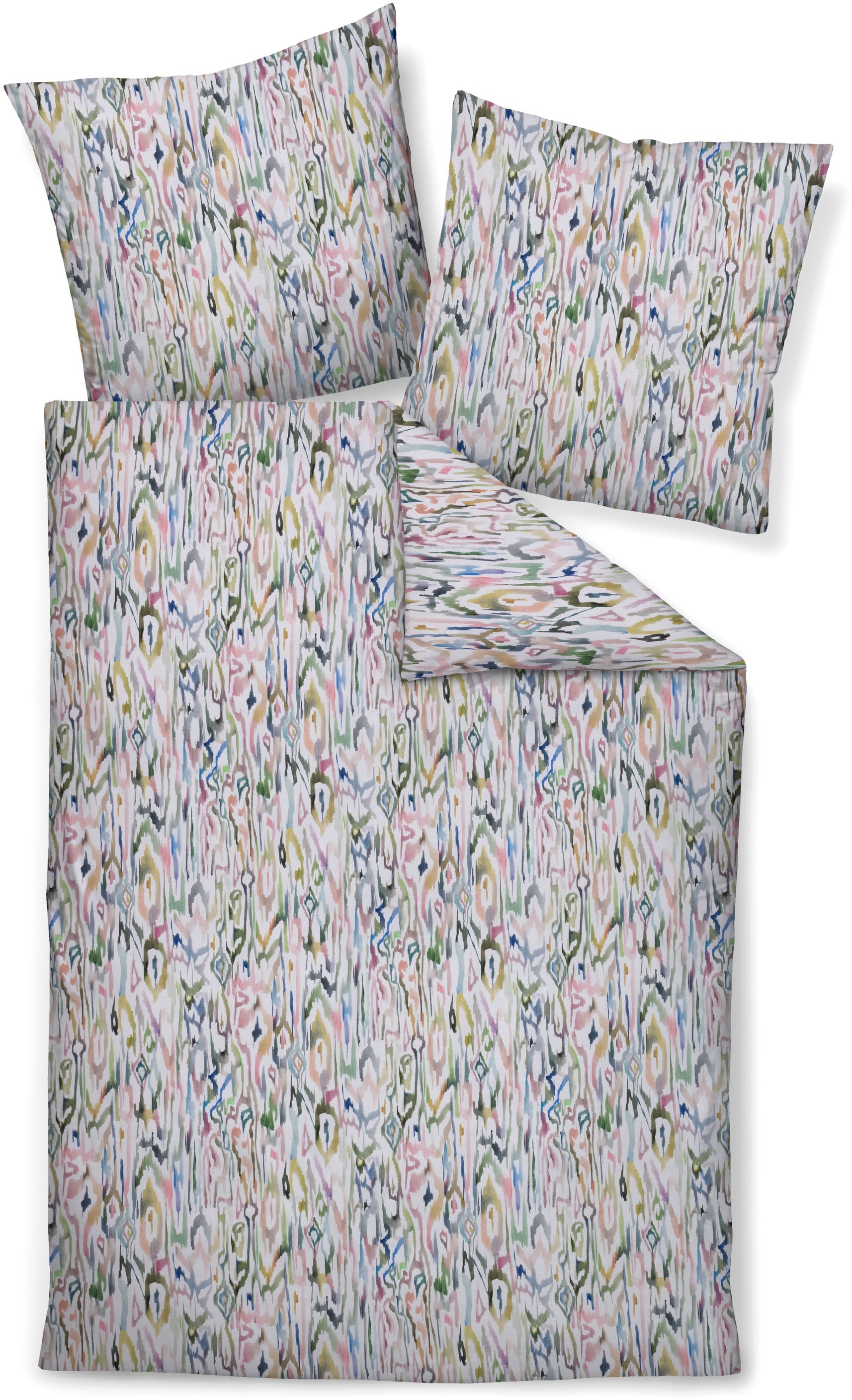 Janine Bettwäsche "modern art S 42159 09 135X200,80x80" mit Reißverschluss günstig online kaufen