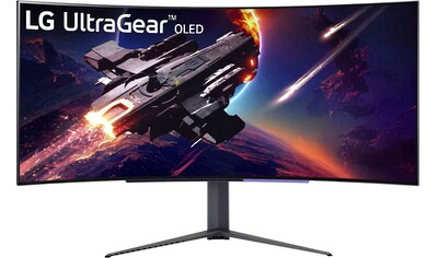 Curved-OLED-Monitor »45GR95QE«, 113 cm/45 Zoll, 3440 x 1440 px, WQHD, 0,03 ms...