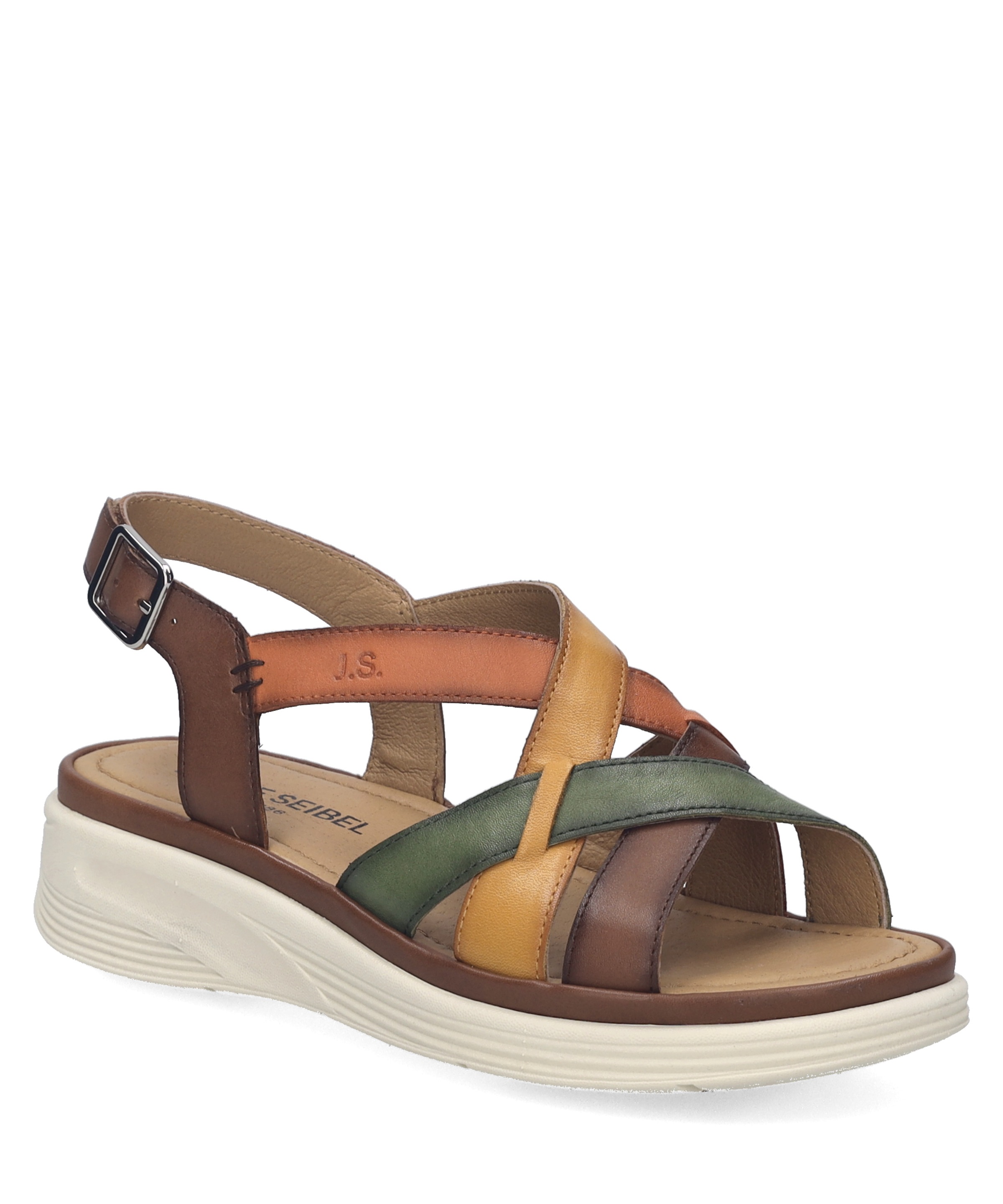 Josef Seibel Sandale »Sevran 07, grün-multi«