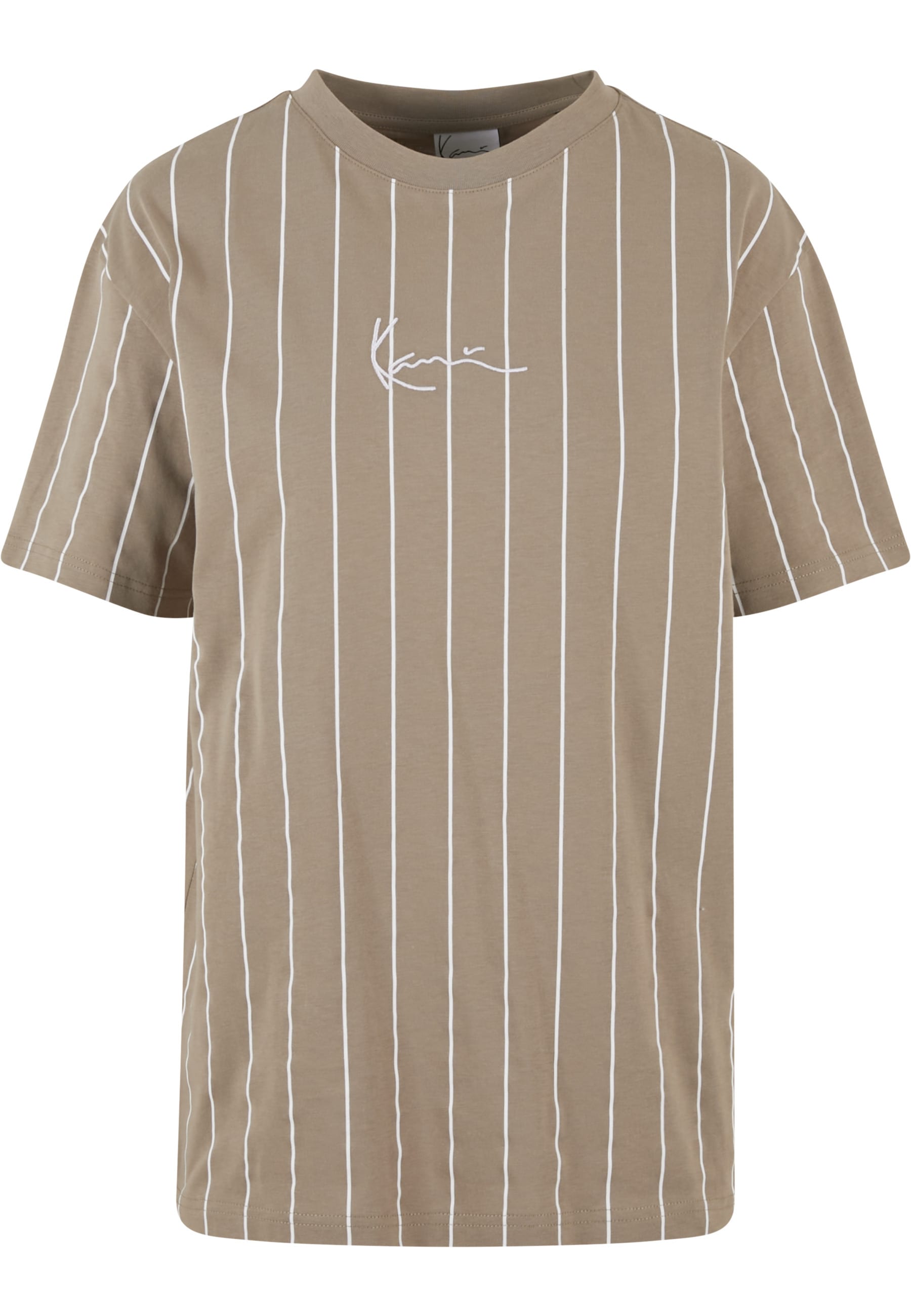 Karl Kani T-Shirt "Karl Kani Small Signature Essential Pinstripe Os Tee" 1 günstig online kaufen