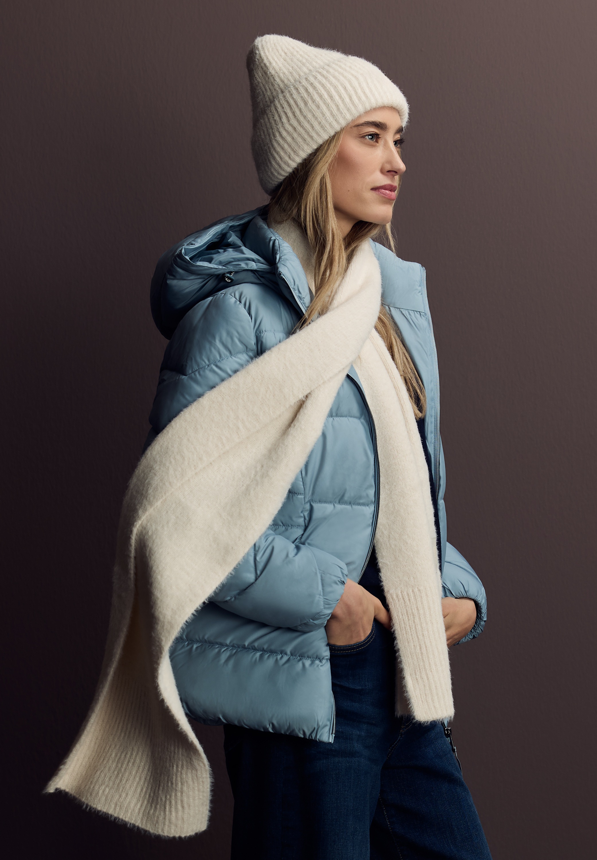 STREET ONE Strickmütze, aus softem Materialmix günstig online kaufen