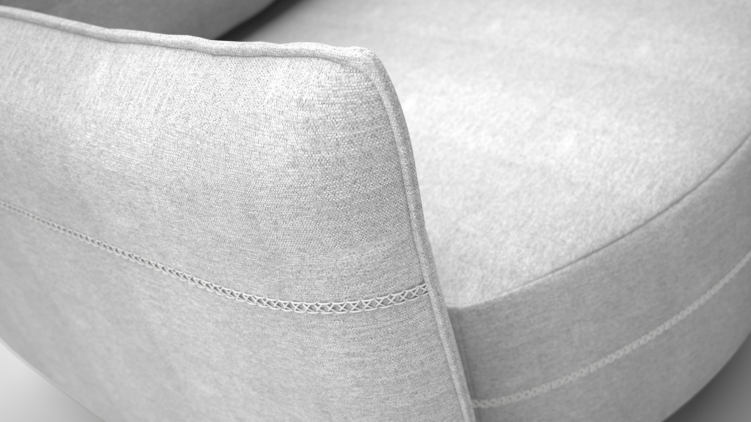 exxpo - sofa fashion Loungesofa »mit toller Kontrastnaht, Solitärmöbel, bequem, schmale Armlehne«, Schlafsofa mit Bettfunktion und Bettkasten, komfortabler Federkern