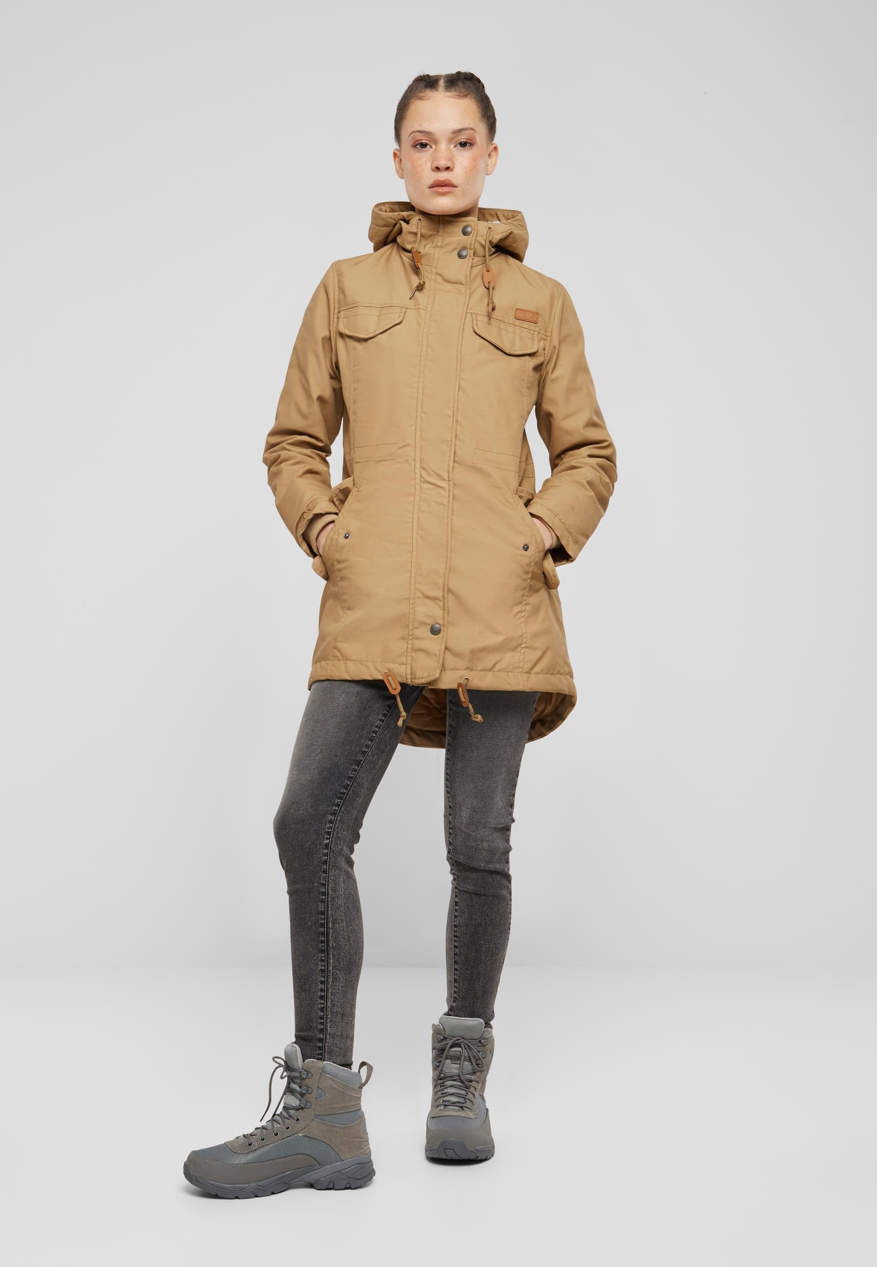 Brandit Parka »Brandit Damen Ladies Marsh Lake Parka«, (1 St.), mit Kapuze