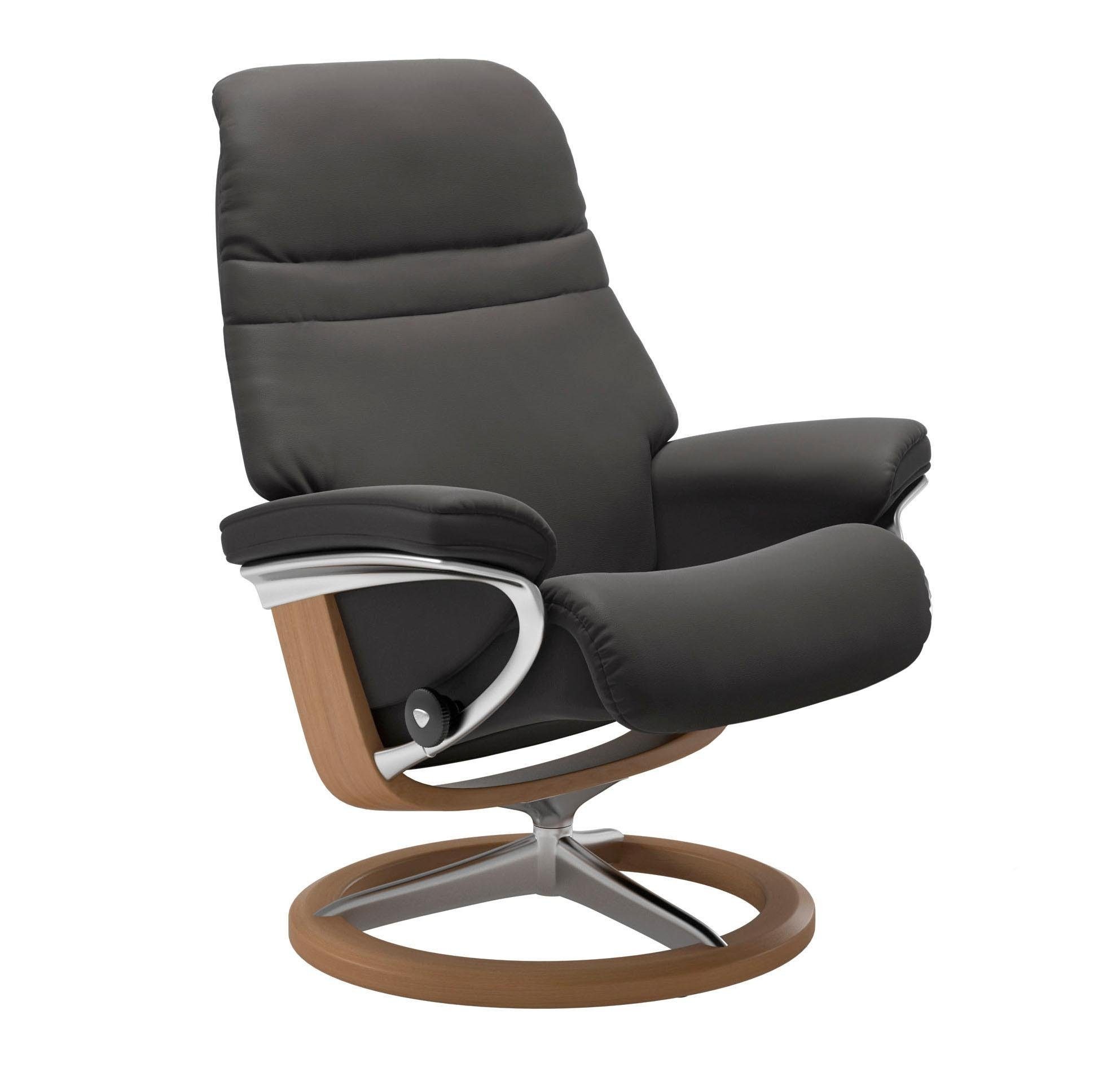 Stressless® Relaxsessel »Sunrise«, mit Signature Base, Größe M, Gestell Eiche