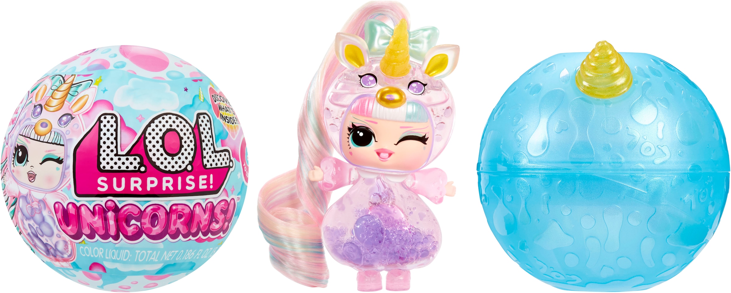 L.O.L. SURPRISE! Anziehpuppe »L.O.L. Surprise Unicorn Tots«, sortierte Lieferung