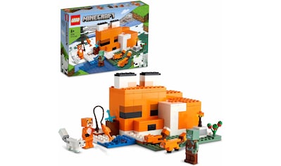 LEGO® Konstruktionsspielsteine »Die Fuchs-Lodge (21178), LEGO® Minecraft™«, (193 St.) kaufen