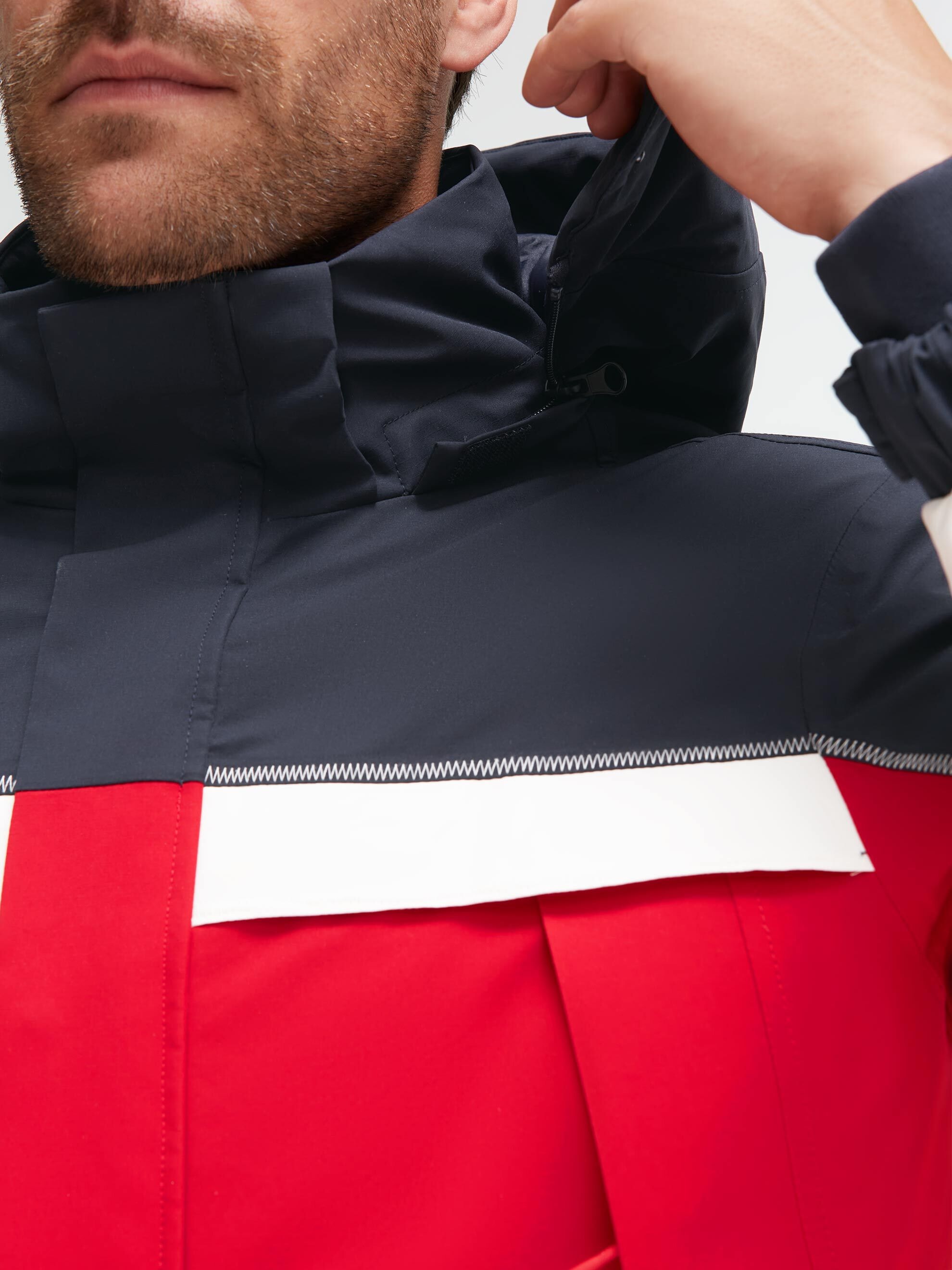 Gaastra Funktionsjacke mit Kapuze mit Windbreaker-Bündchen