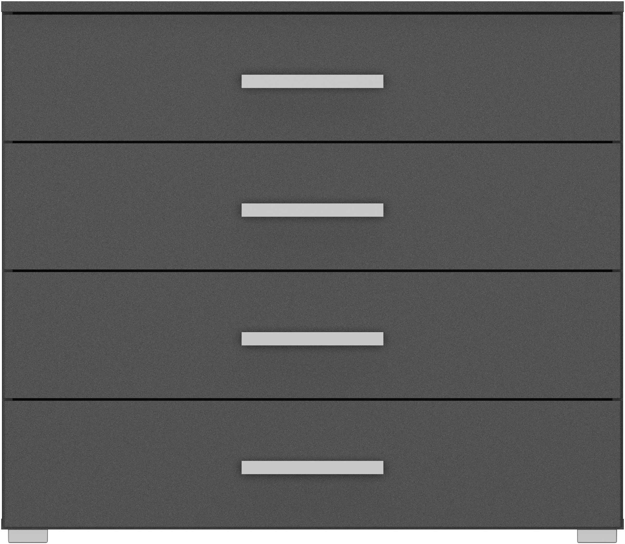 rauch Schubkastenkommode »Sideboard Kommode Schubkastenkommode KOLUNA mit Dekorfront«, (Breite 80 cm inkl. Soft-Close-Funktion), vier große und geräumige Schubladen mit viel Stauraum MADE IN GERMANY