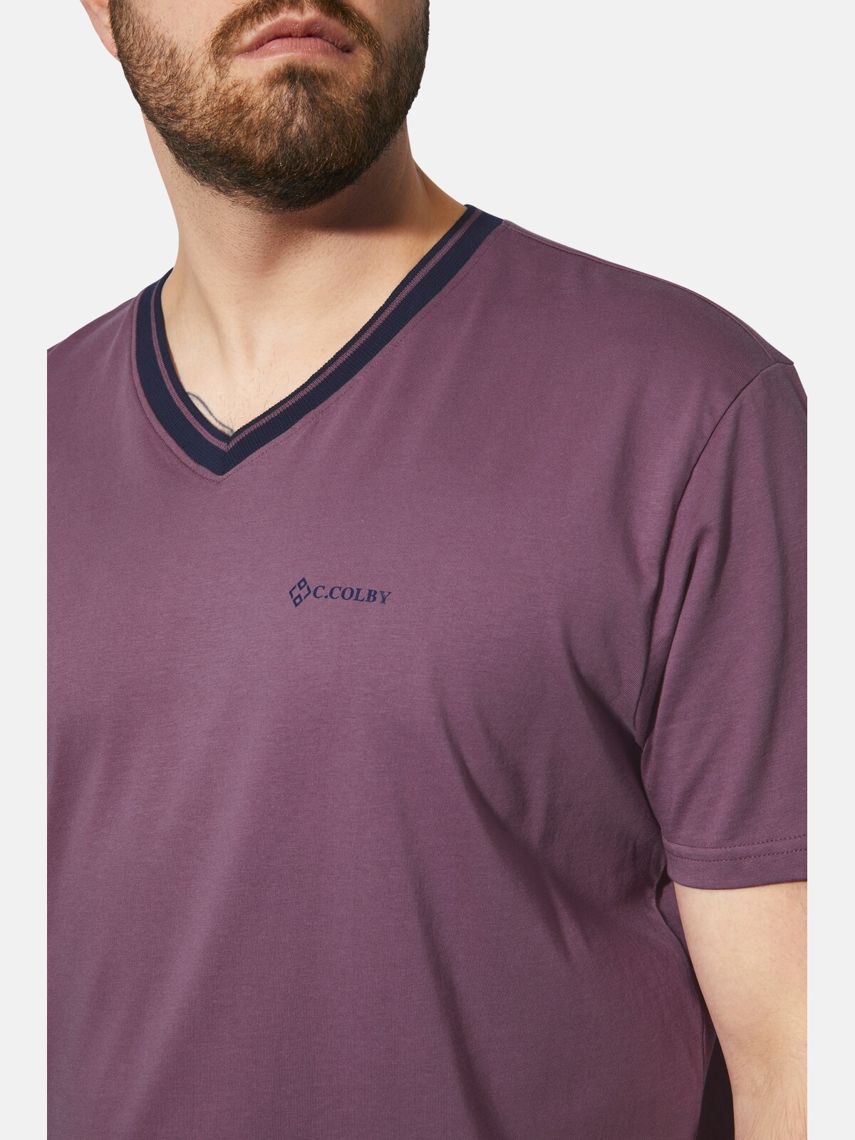 Charles Colby T-Shirt »Doppelpack T-Shirt EARL EDELEY«, (2 tlg.)